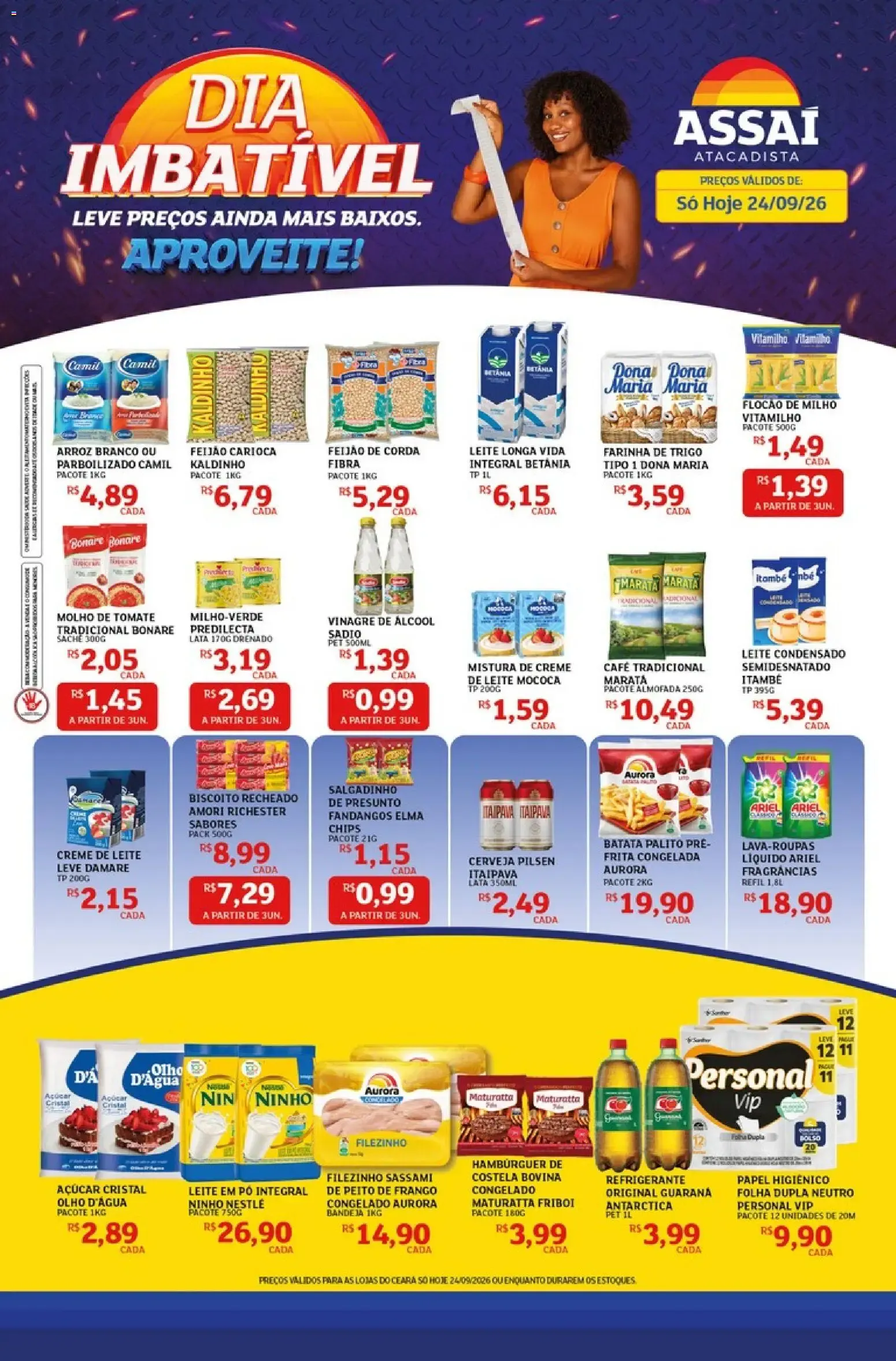 Encarte de Assaí Atacadista ofertas - CE de 24/09/2026 | Promoções Online 24 de setembro até 24 de setembro 2026 - Pagina 1