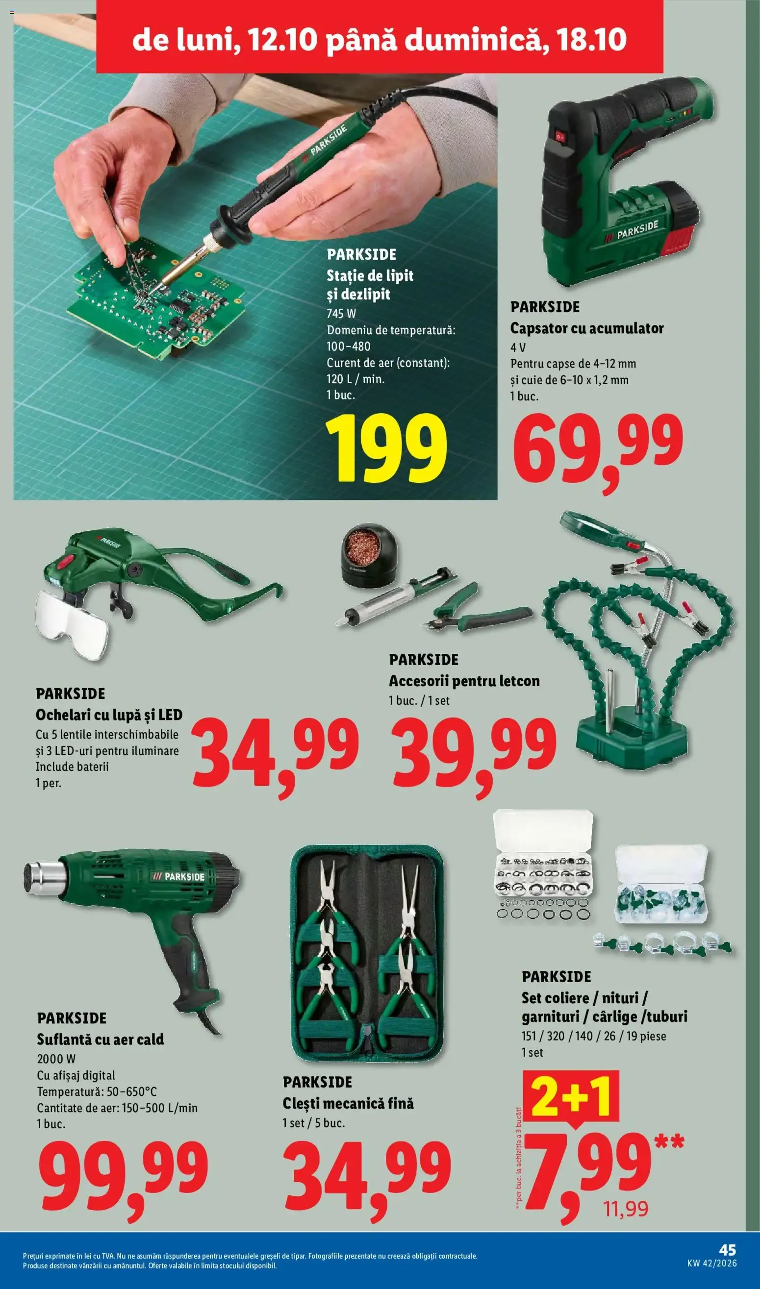 Catalog Catalog LIDL 12.10.2026 - Oferta și Revista online de la 12 octombrie până la 18 octombrie 2026 - Revista Pagina 45