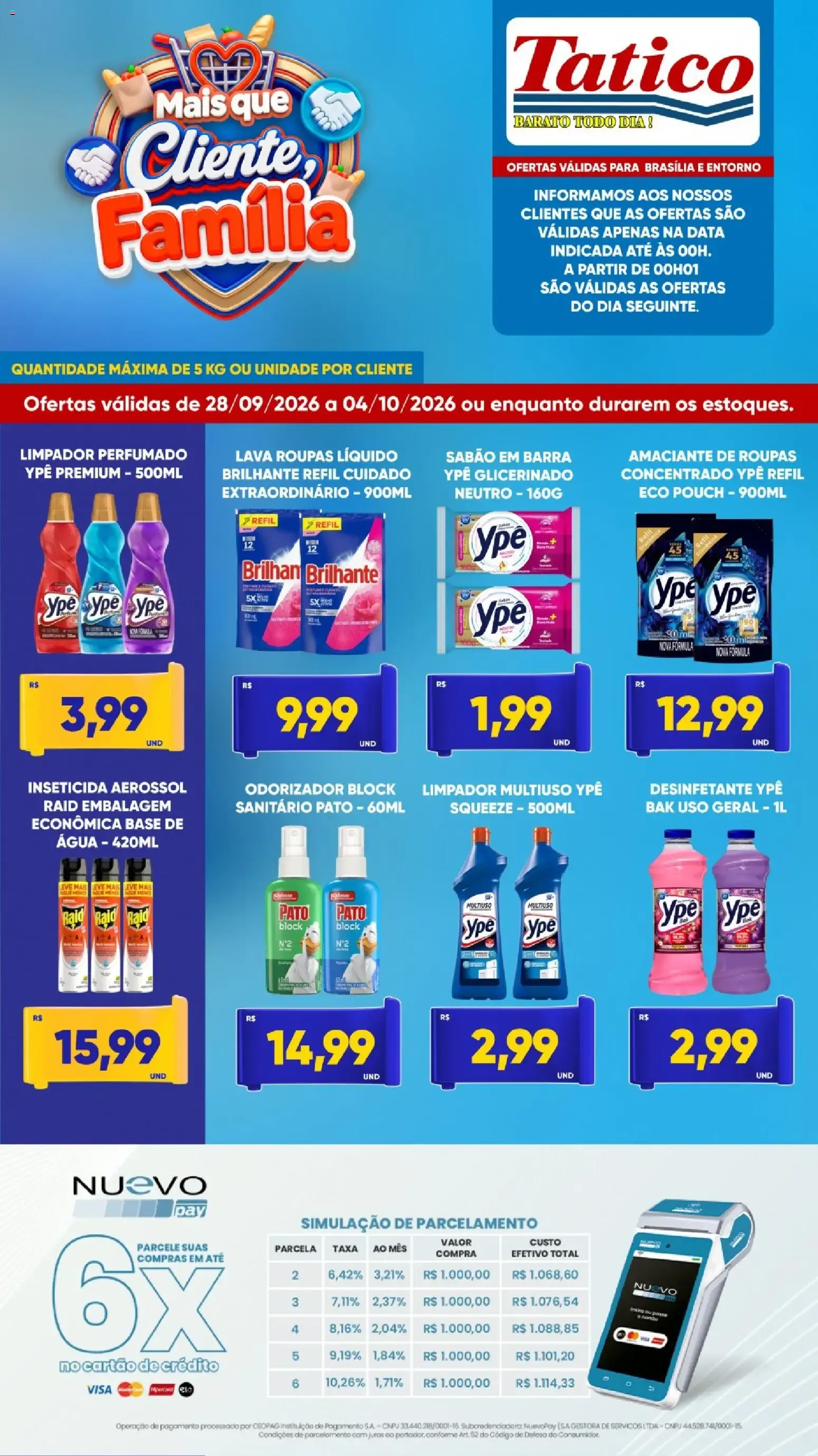 Encarte de Tatico - Ofertas da semana de 28/09/2026 | Promoções Online 28 de setembro até 4 de outubro 2026 - Pagina 8
