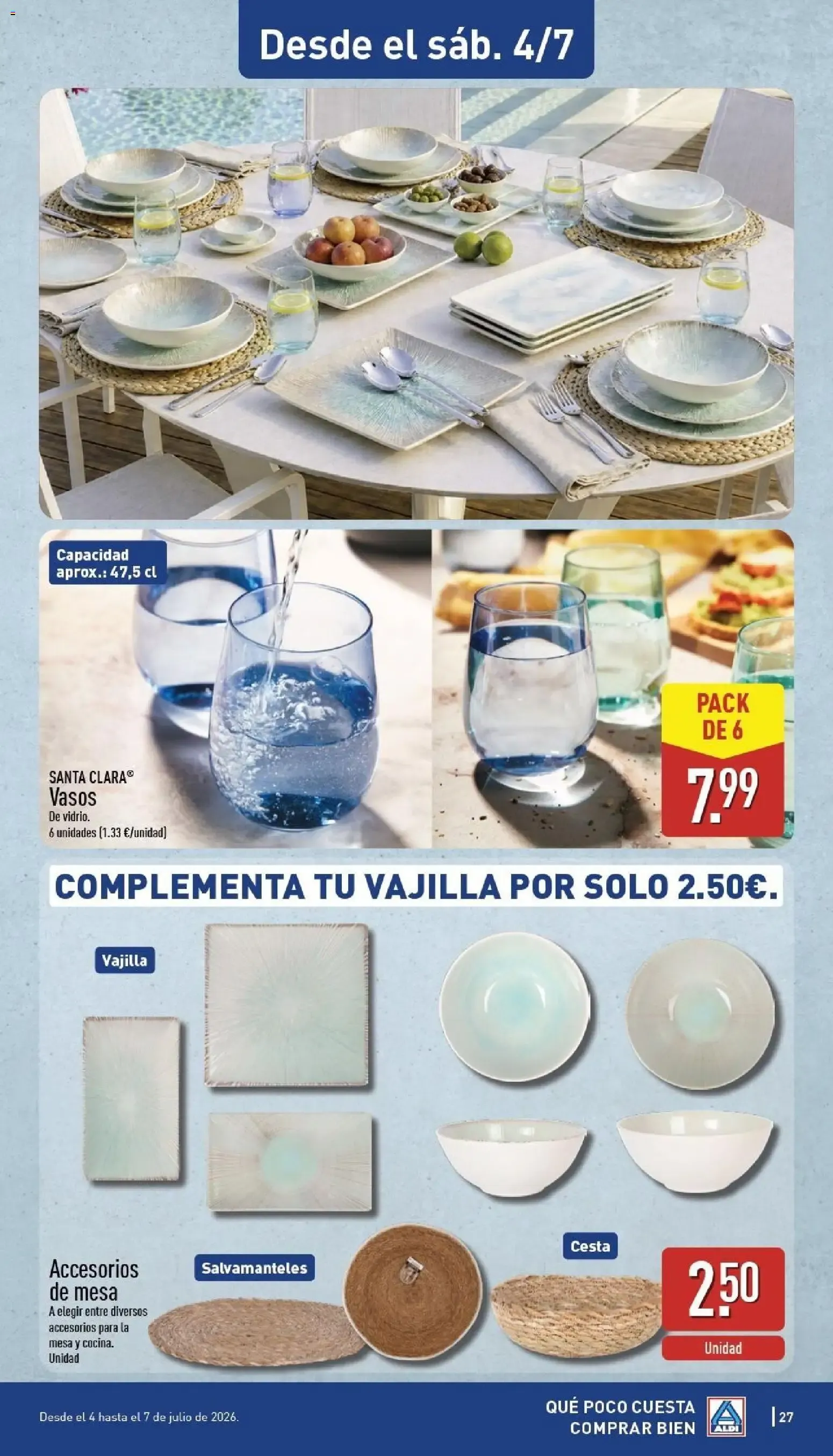 Catálogo de Aldi folleto Canarias del 29/06/2026 | Catálogo 29 de junio al 5 de julio 2026 - Página 27