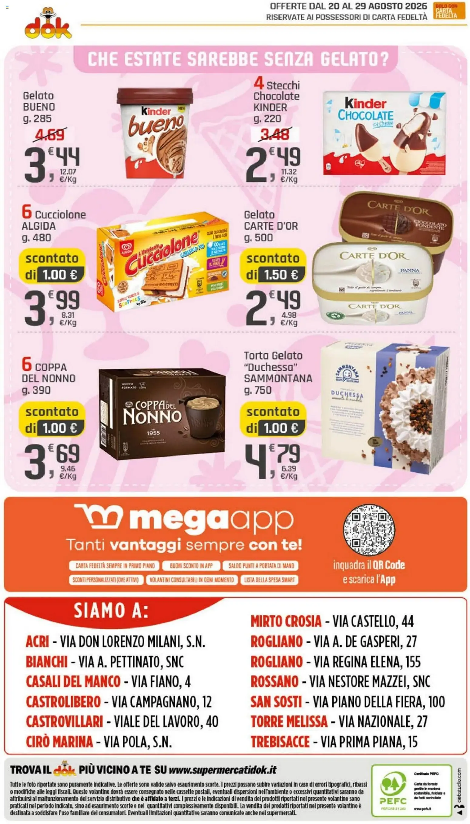 Nuovo DOK volantino dal 20/08/2026 > offerte anteprima 🛍️ da 20 agosto a 29 agosto di 2026 - Pagina del volantino 20