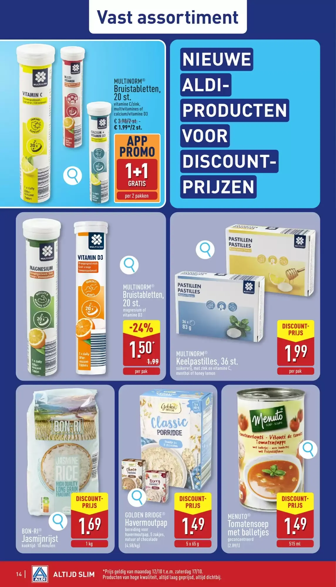 ALDI Folder: ma 12/10 - zat 17/10 van 12 oktober tot 17 oktober 2026 - folder pagina 14