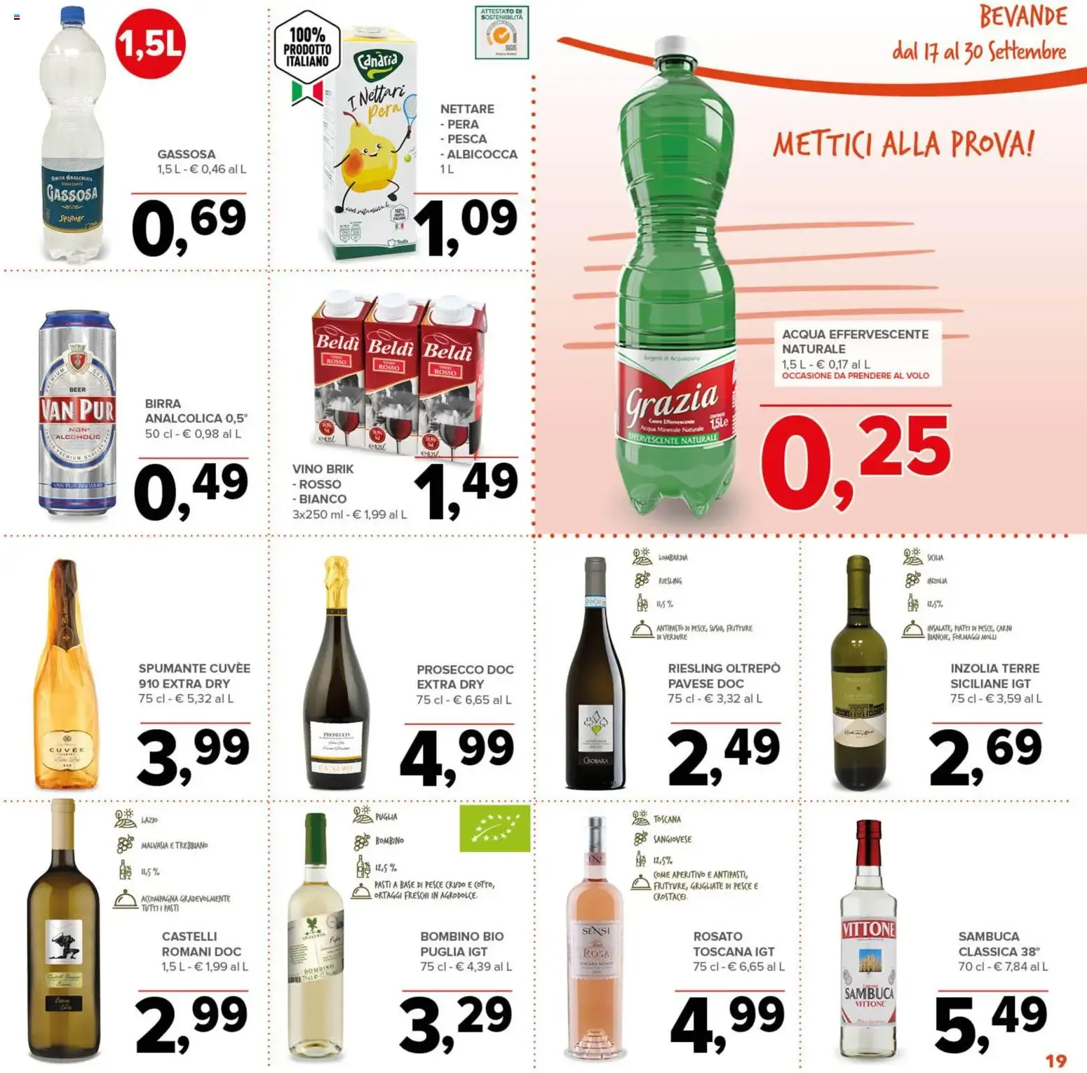 Nuovo Todis volantino Lazio dal 17/09/2026 > offerte anteprima 🛍️ da 17 settembre a 30 settembre di 2026 - Pagina del volantino 19