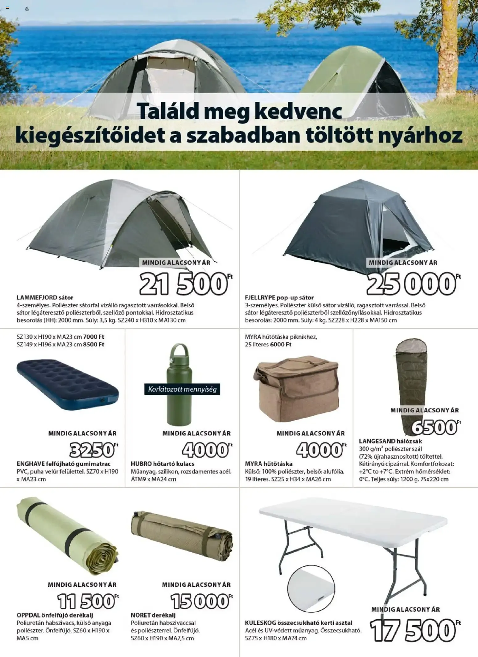 Katalógus JYSK akciós újság - 2026.06.03. -tól/töl > akció, lapozható szórólap 🛍️ június 3.-tól június 21.-ig 2026. - Oldal 6