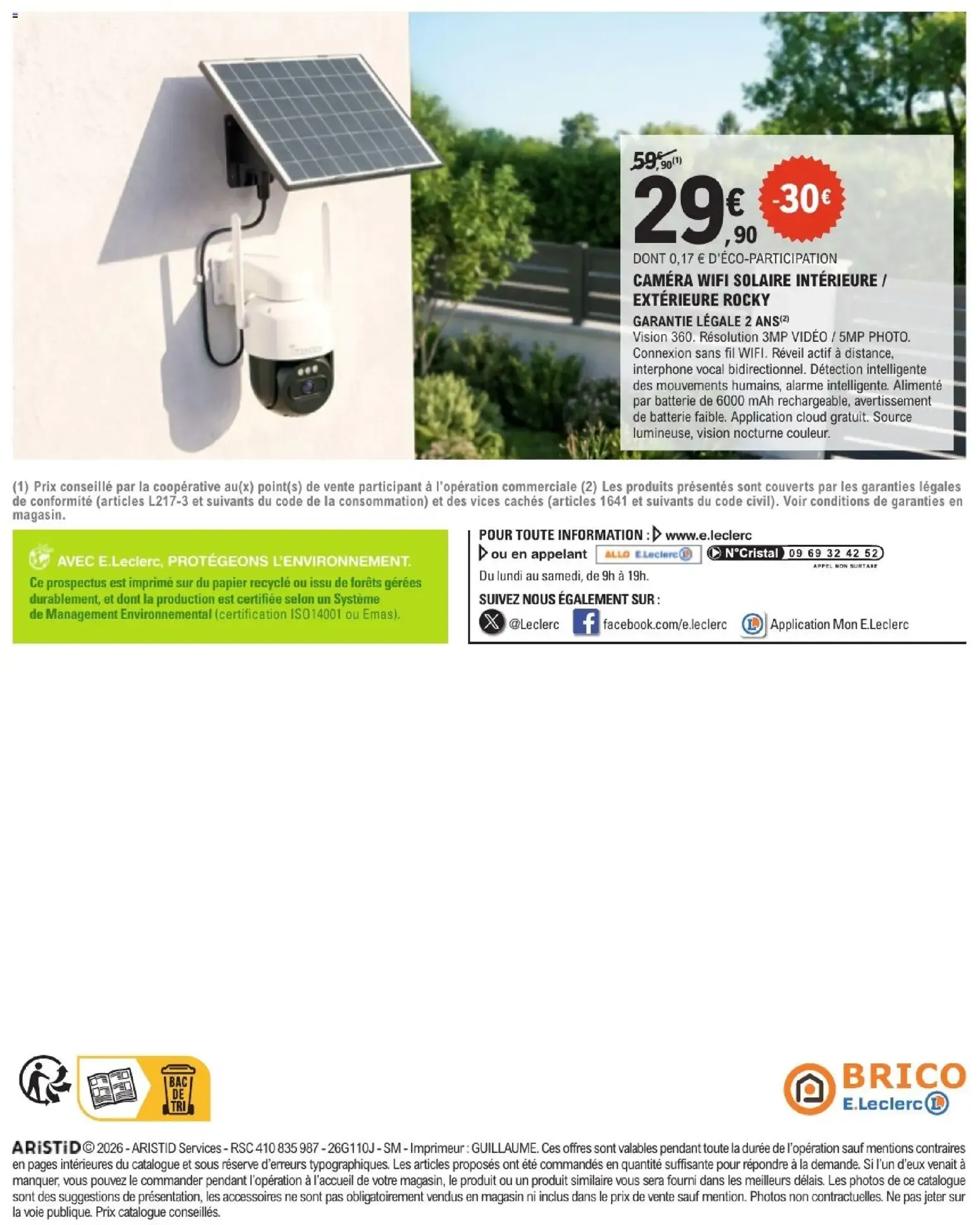 Brico E.Leclerc - La Sélection Aménagement Intérieur du 22 septembre au 10 octobre 2026 - Catalogue page 16