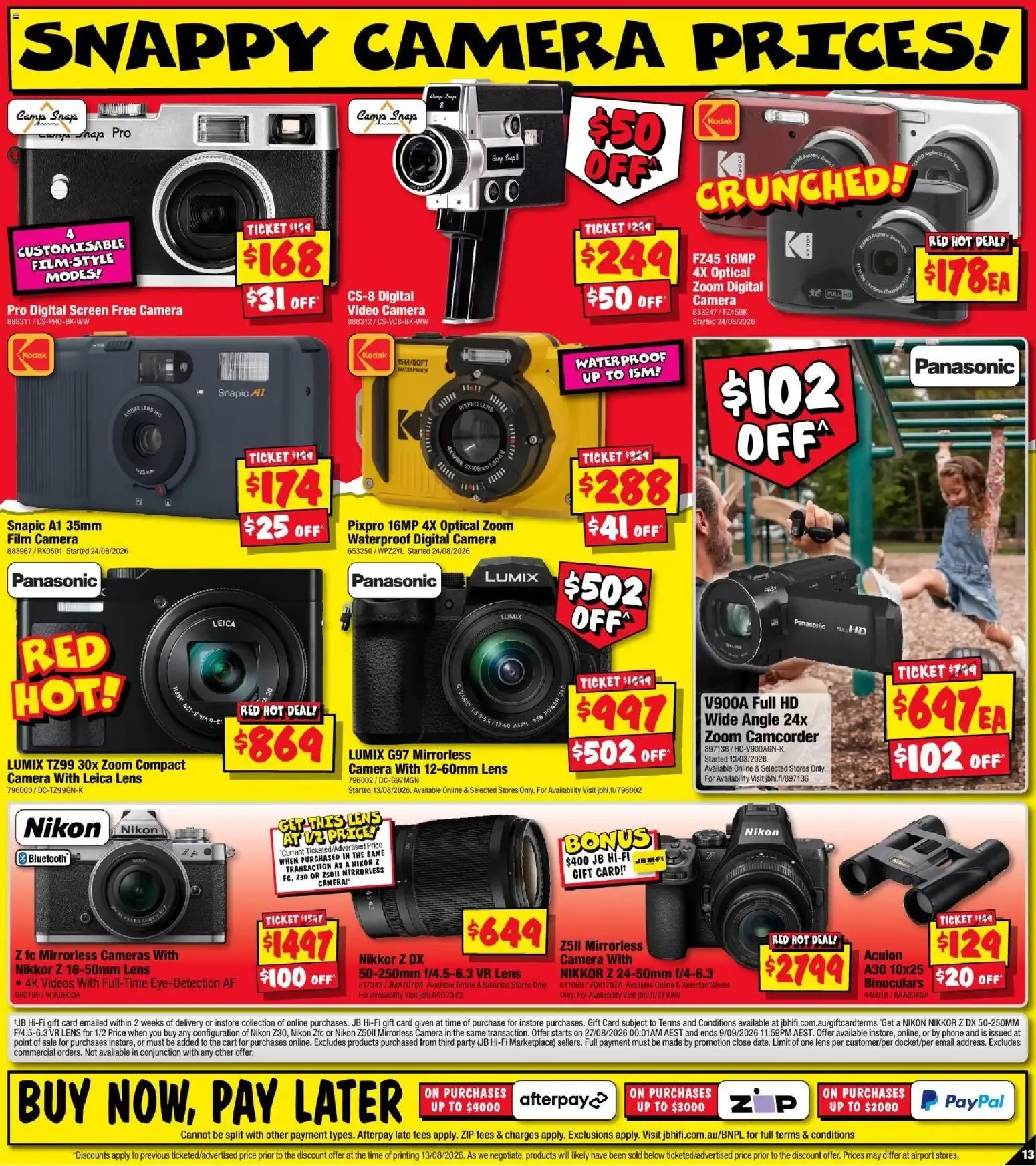 JB Hi-Fi catalogue Deals for Dad - 27/08/2026 > weekly / monthly specials - Catalogue valid from 27 August to 9 September 2026 - page 13