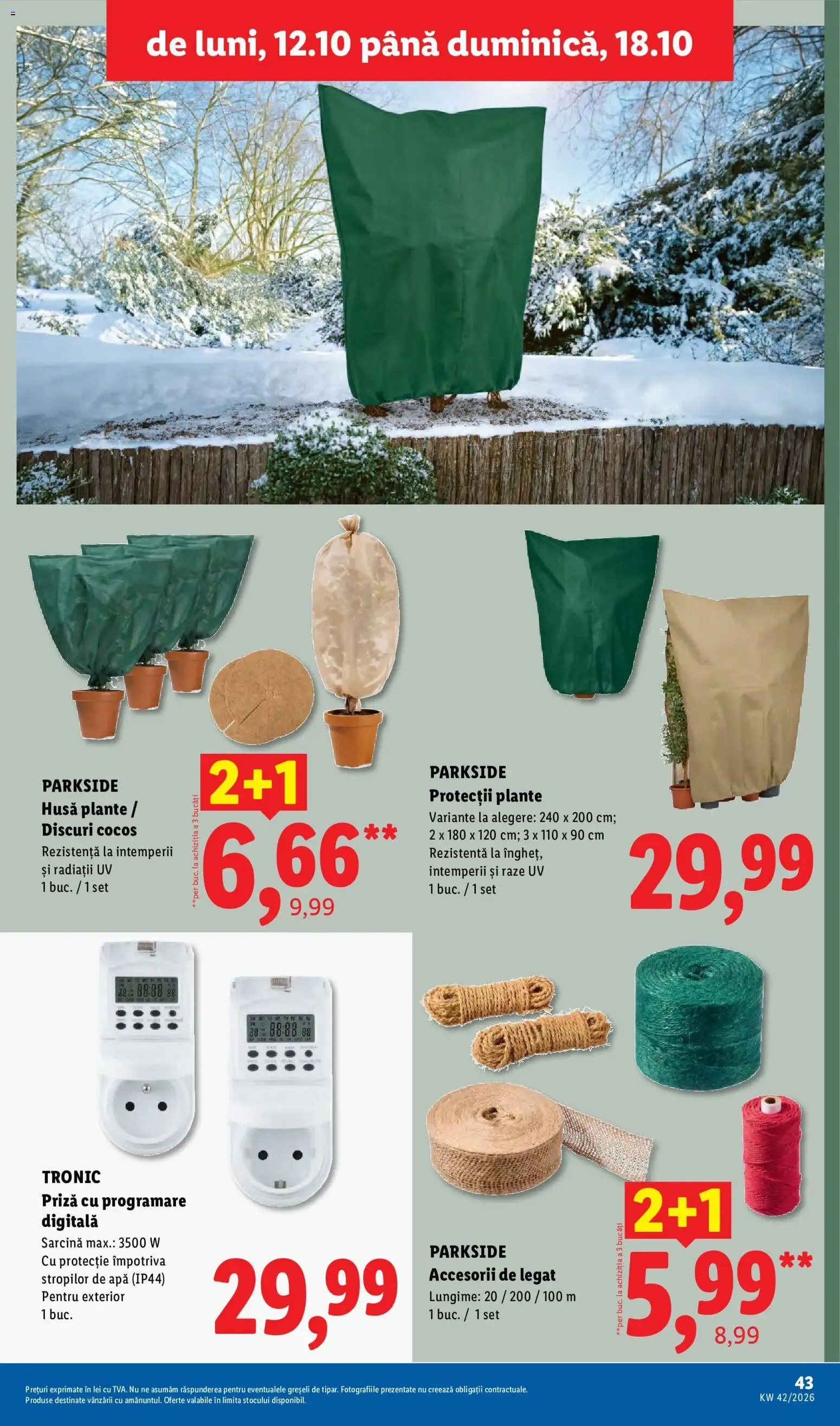Catalog Catalog LIDL 12.10.2026 - Oferta și Revista online de la 12 octombrie până la 18 octombrie 2026 - Revista Pagina 43