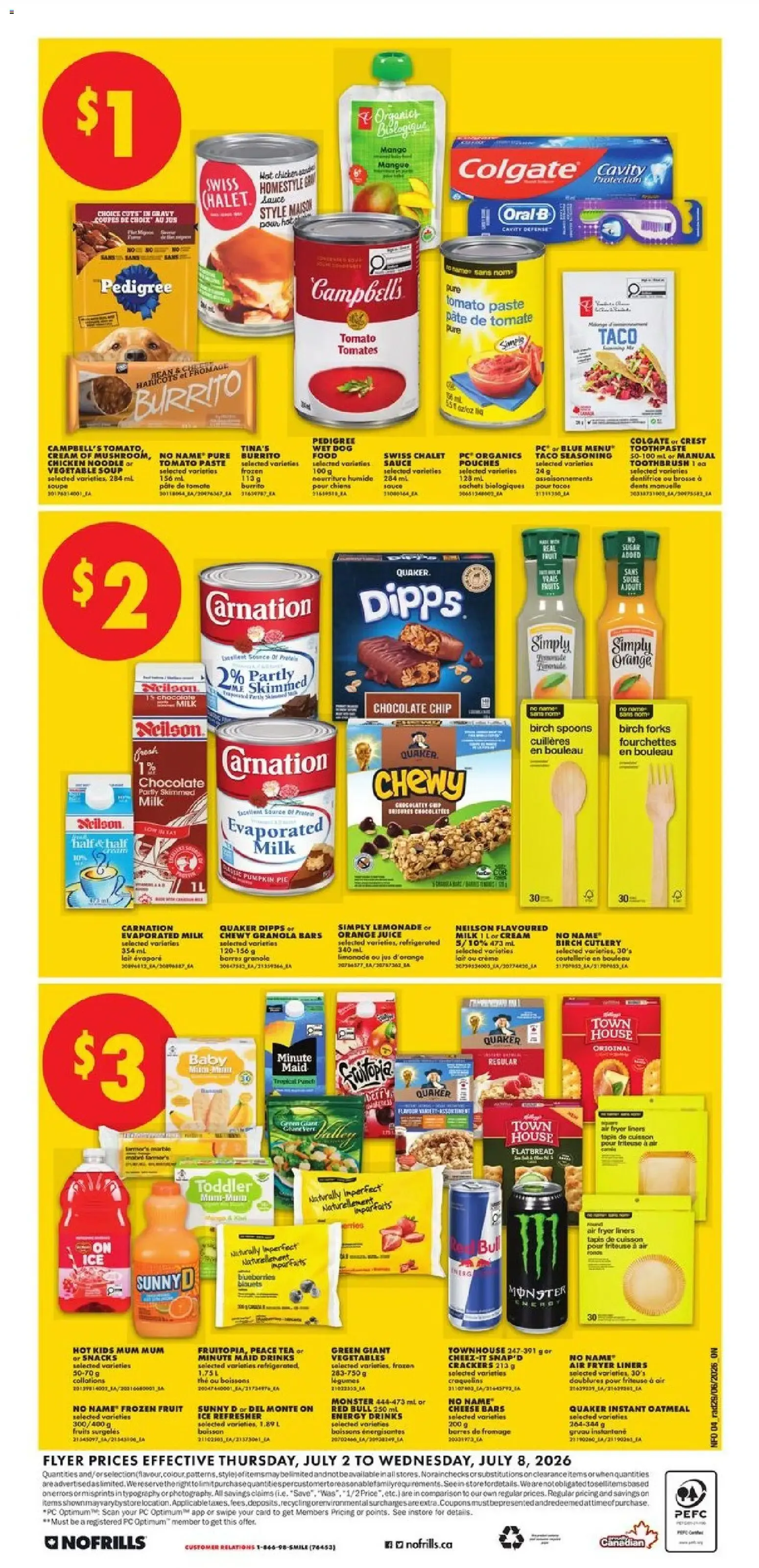 No Frills weekly flyer - ON from Jul 2, 2026 > weekly specials & deals from July 2 to July 8 2026 - flyer page 4