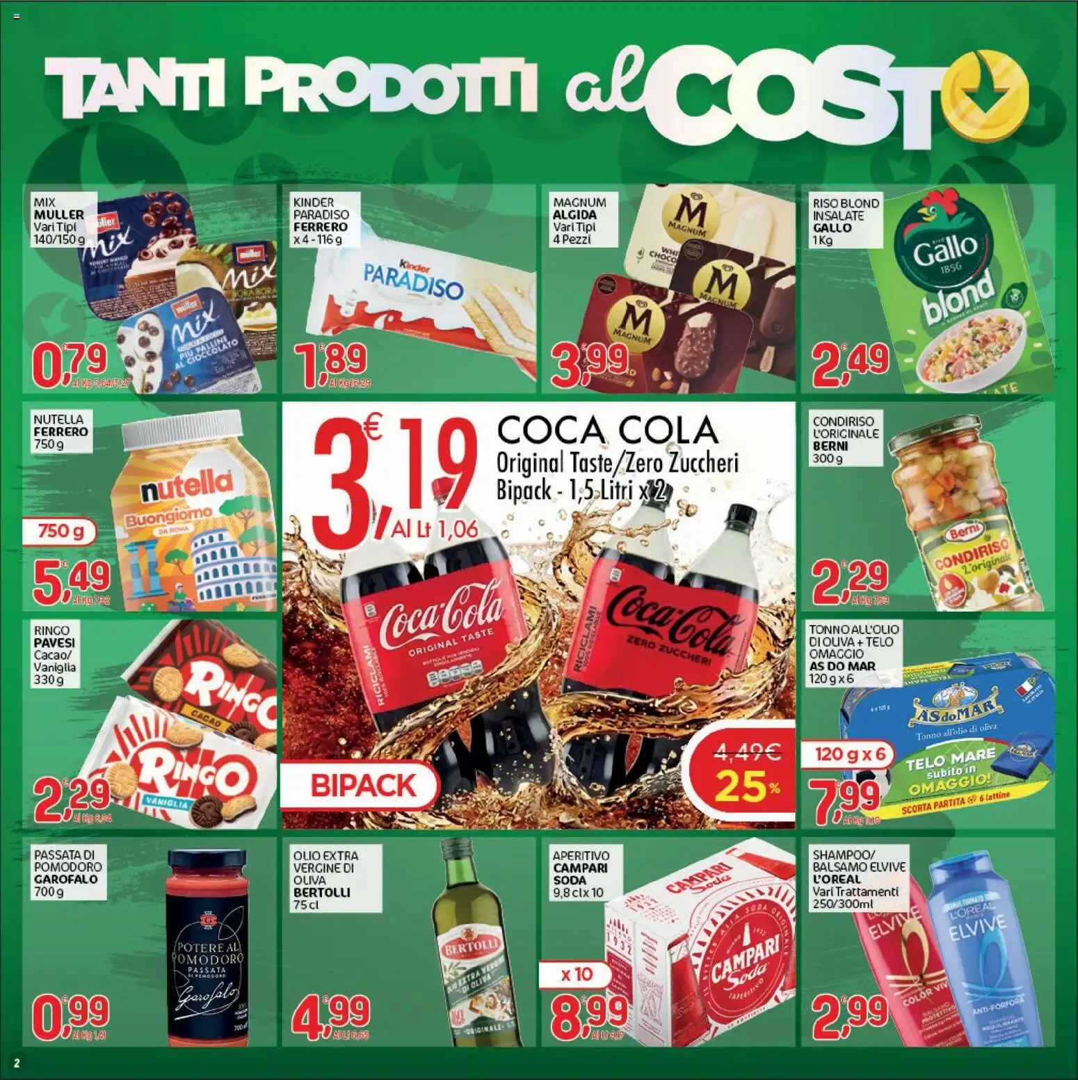 CRAI - TANTI PRODOTTI al COSTO da 23 luglio a 5 agosto di 2026 - Pagina del volantino 2