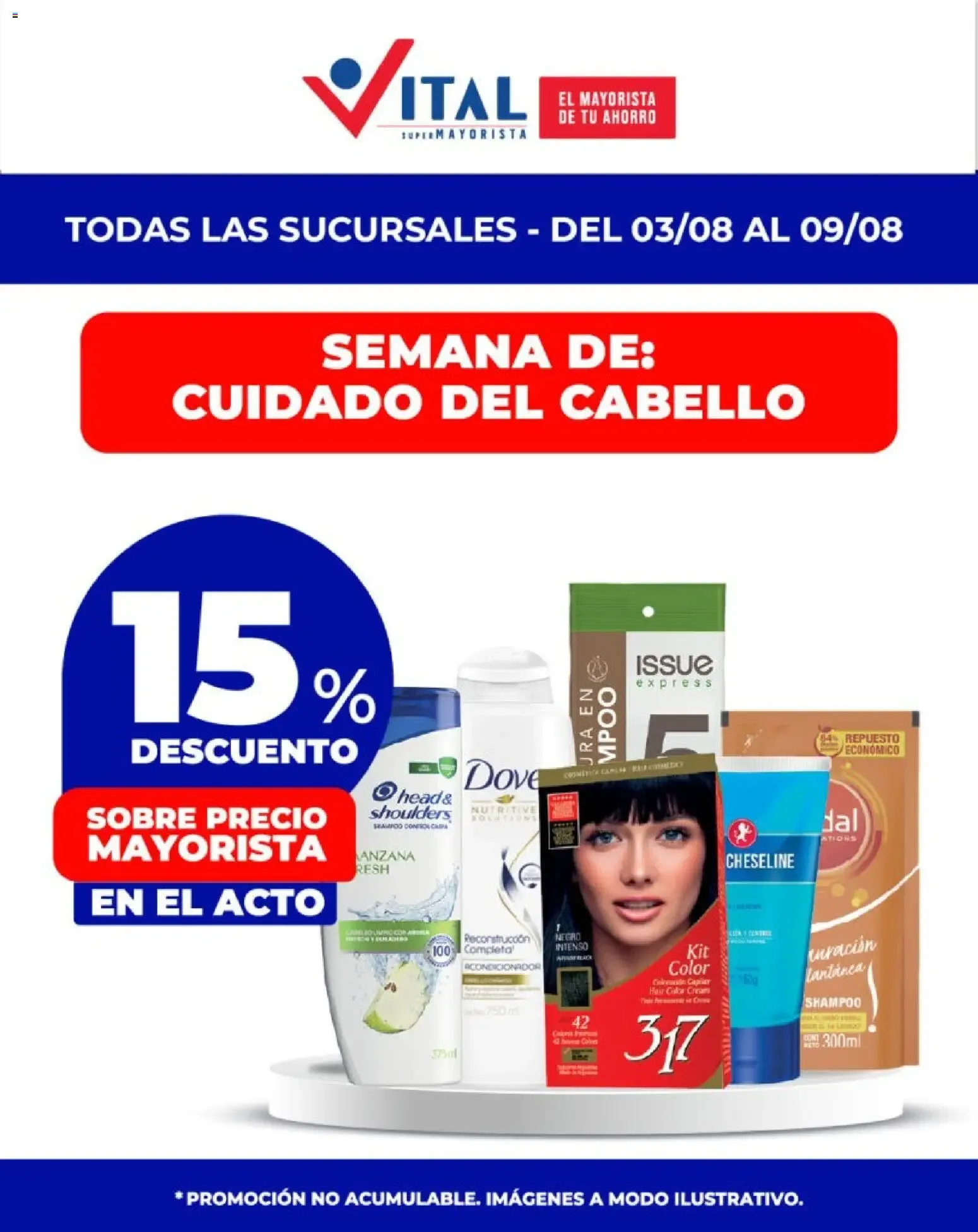 Ofertas de Vital SuperMayorista: Semana de Cuidado del Cabello 3 de agosto al 9 de agosto 2026 - Página 1 del catálogo