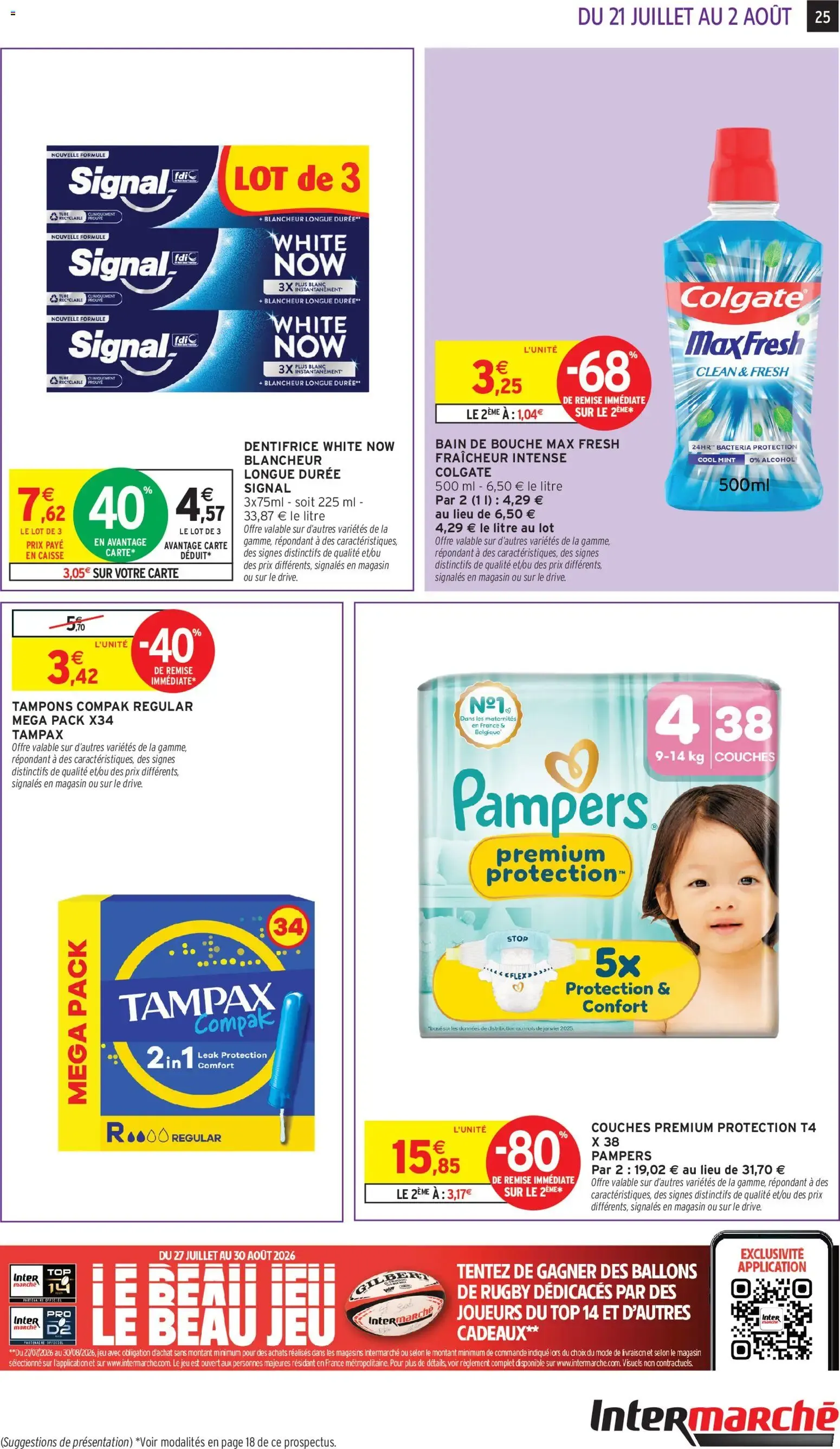 Intermarché offres de la semaine à partir du 21/07/2026 - promo en ligne du 21 juillet au 2 août 2026 - Catalogue page 25
