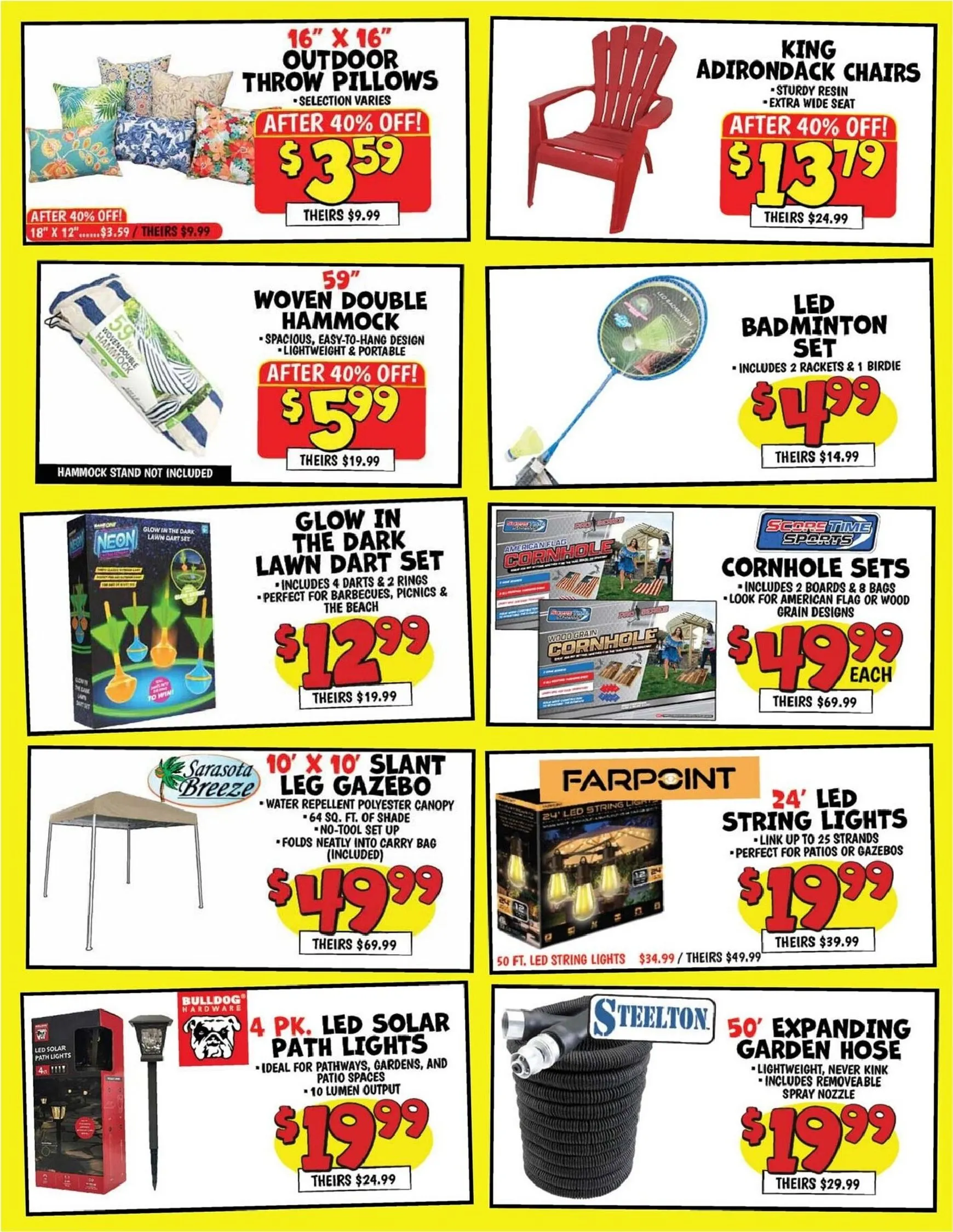 Weekly ad Ollie's - 40% Off Patio Furniture from August 4 to August 10 2026 - Page 2