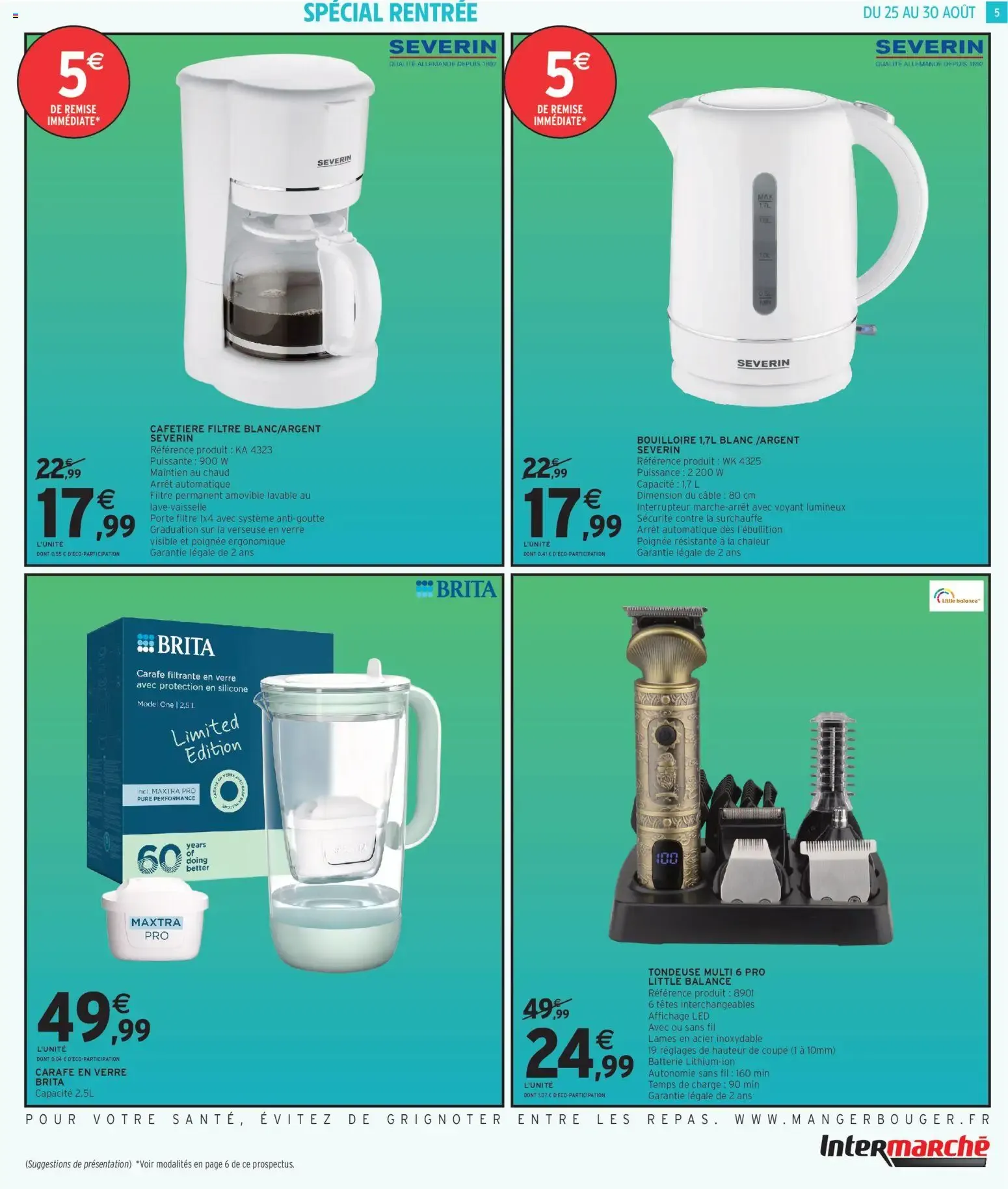Intermarché - Les offres à partir du 25/08/2026 - promo en ligne du 25 août au 30 août 2026 - Catalogue page 5