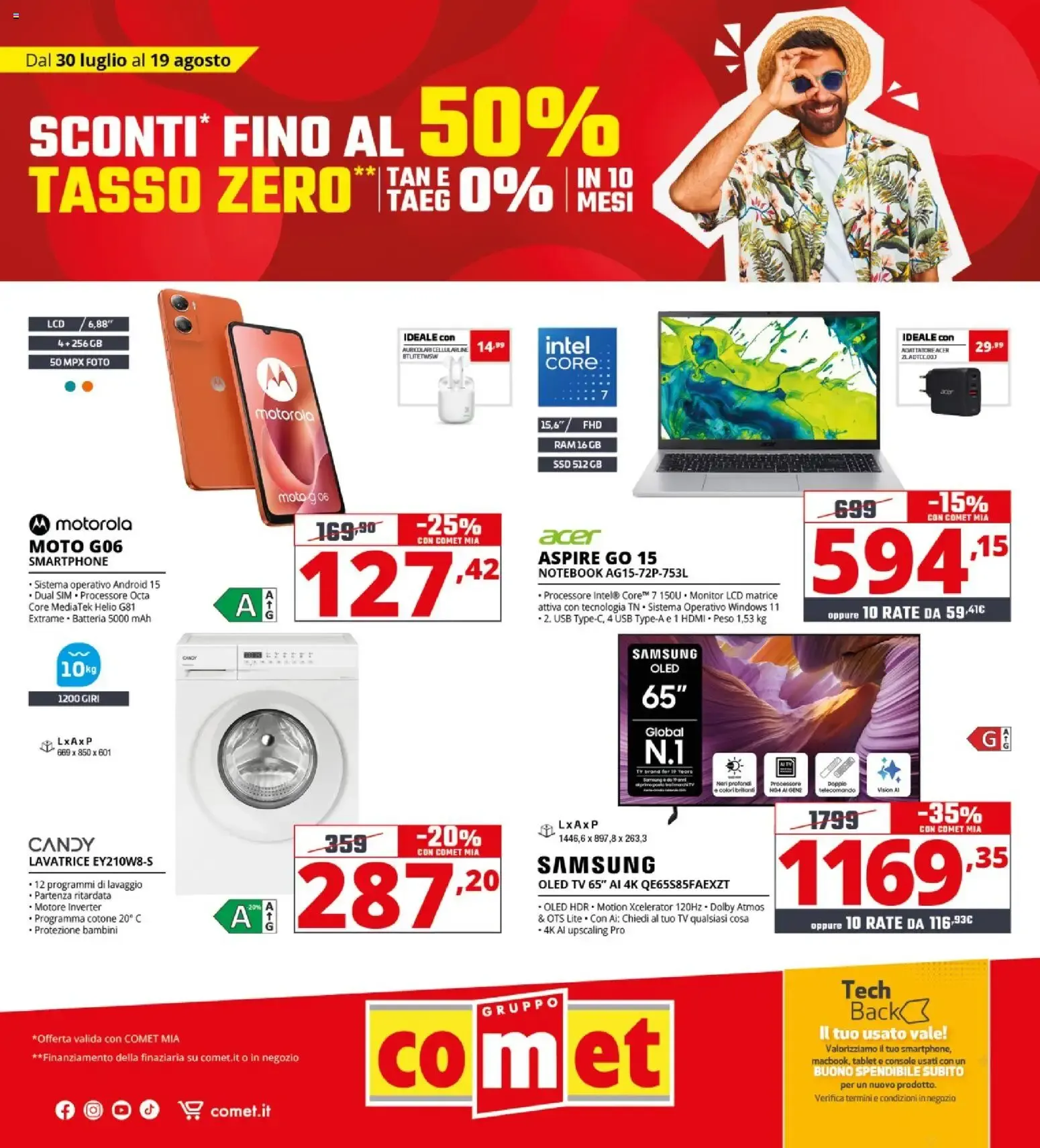 Nuovo Comet volantino dal 30/07/2026 > offerte anteprima 🛍️