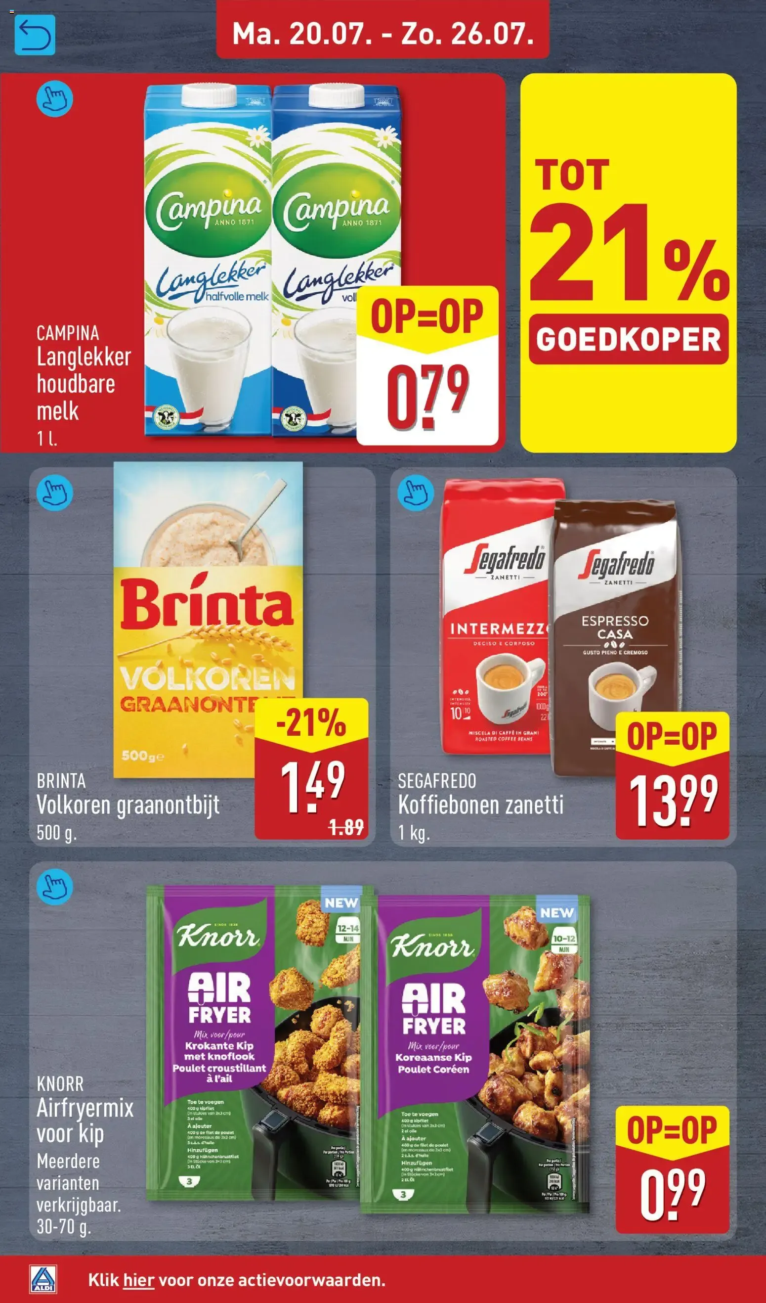 Folleto semanal de ofertas de Aldi (20 al 26 de julio) van 20 juli tot 26 juli 2026 - Folder pagina 20