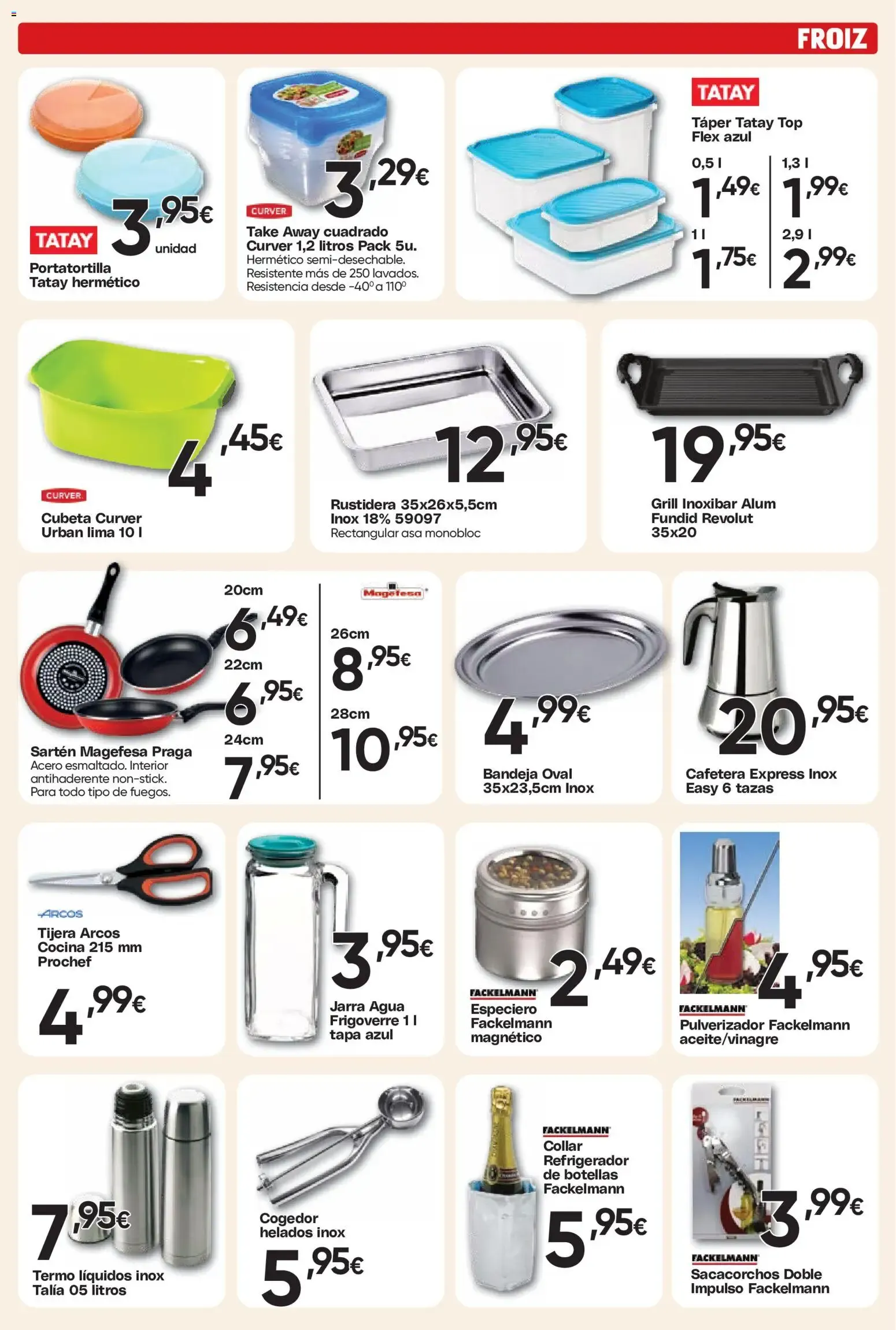 Catálogo de Froiz - Folleto Hiper del 28/07/2026 | Ofertas 28 de julio al 25 de agosto 2026 - Página 8