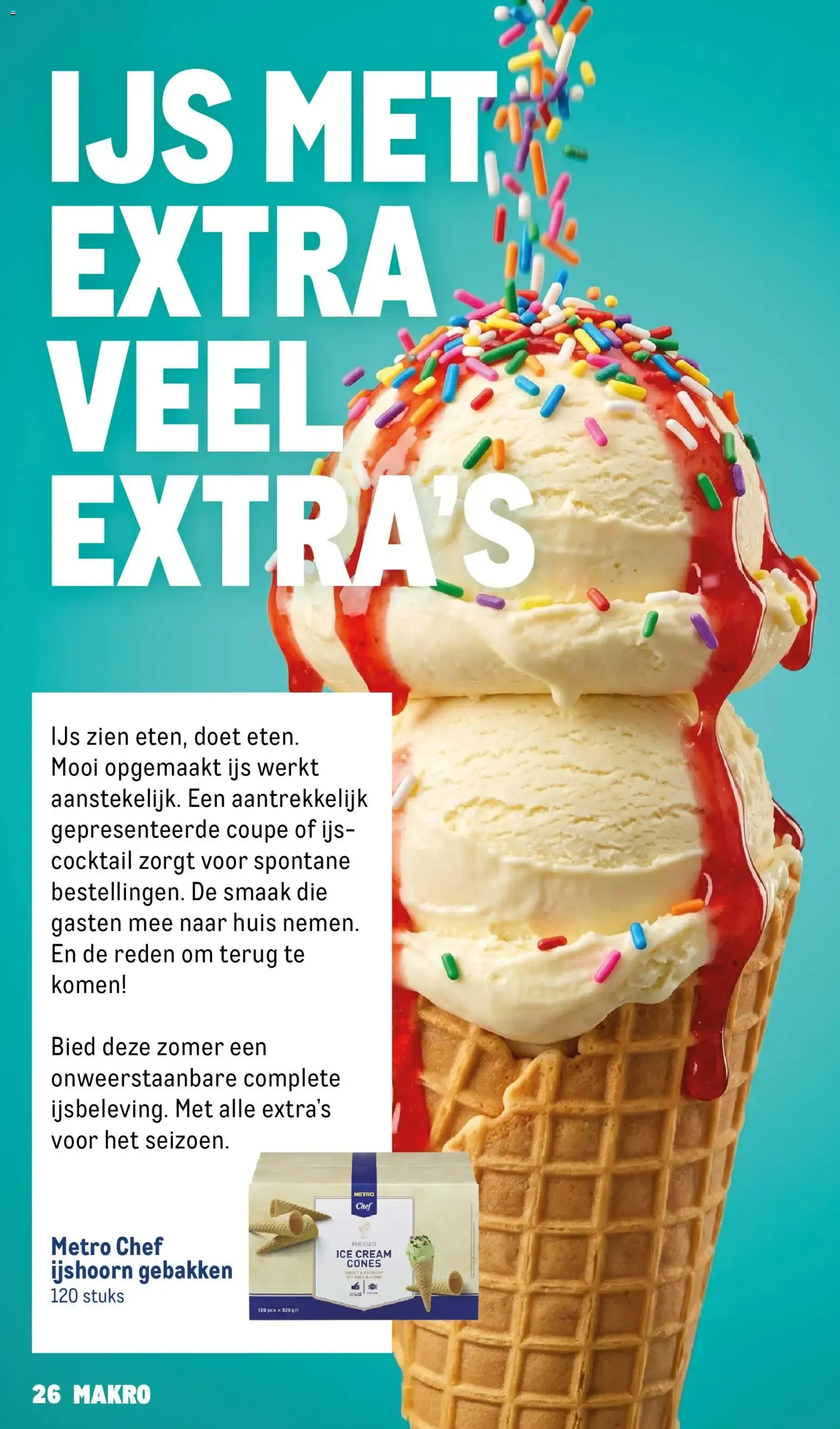Makro Horeca Magazine van 15 juni tot 31 augustus 2026 - Folder pagina 26