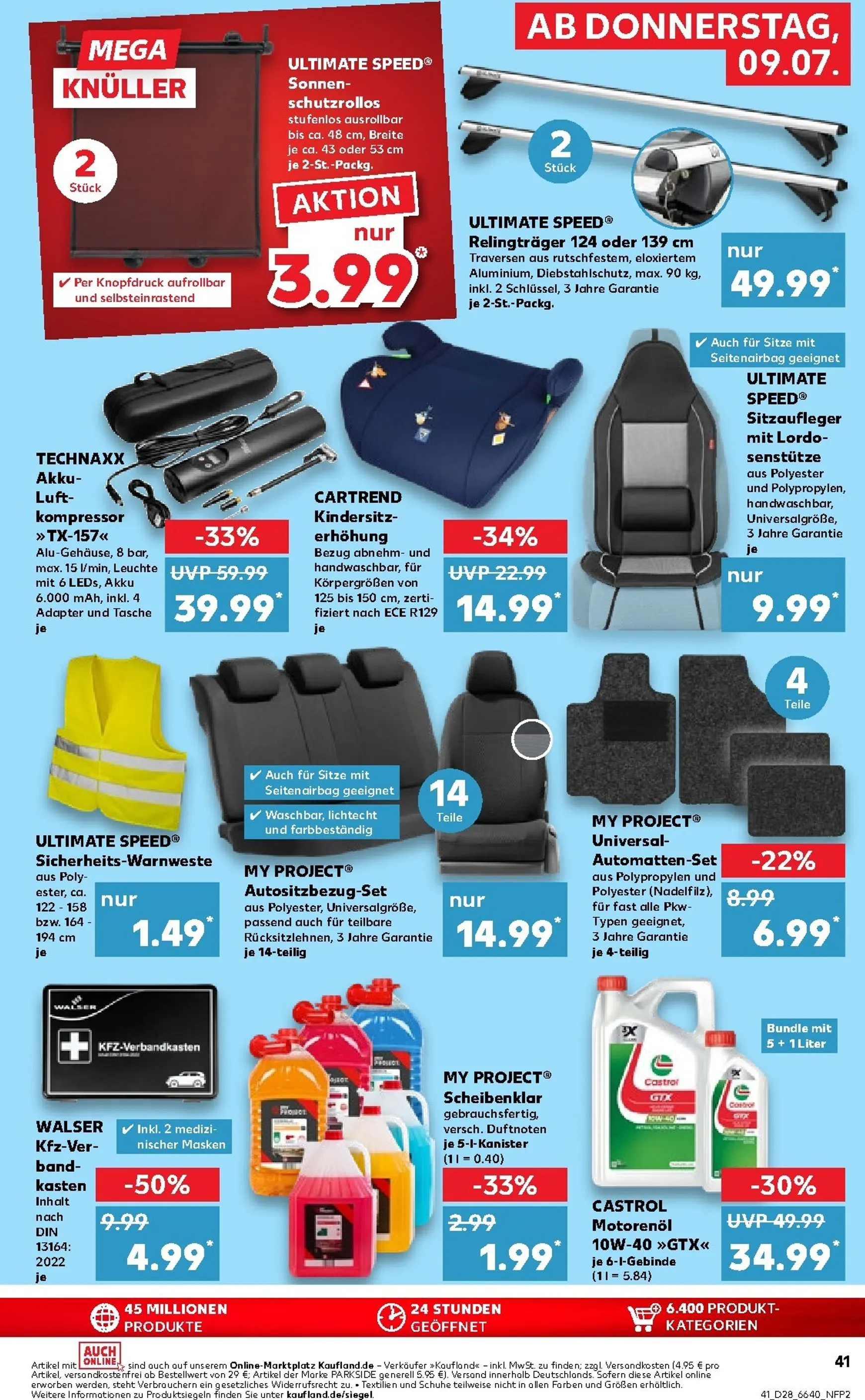 Kaufland Prospekt nächste Woche – von Donnerstag 09.07.2026 bis Mittwoch 15.07.2026 von 9. Juli bis 15. Juli 2026 - Prospekt seite 41