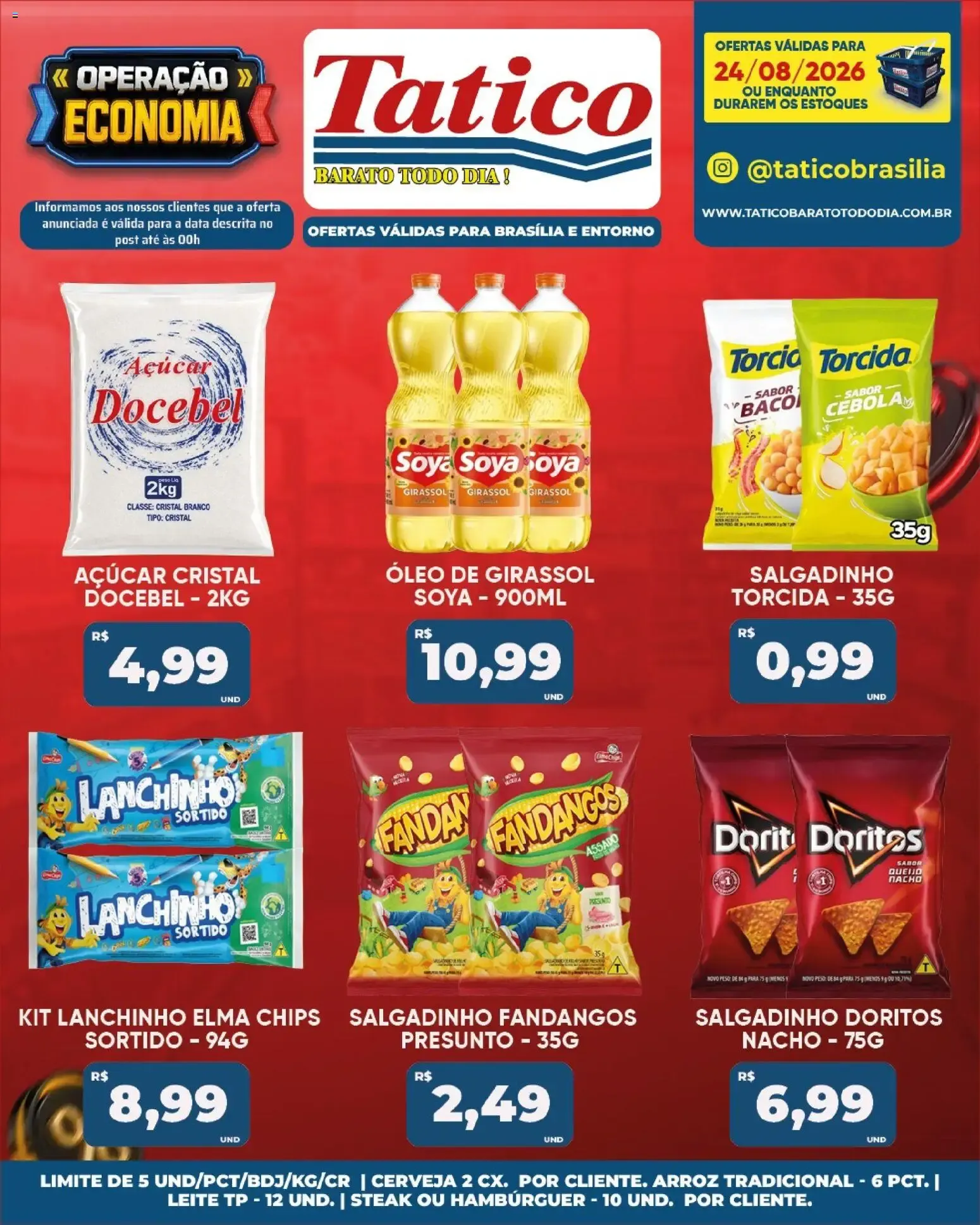 Encarte de Tatico ofertas do Dia de 24/08/2026 | Promoções Online 24 de agosto até 24 de agosto 2026 - Pagina 16