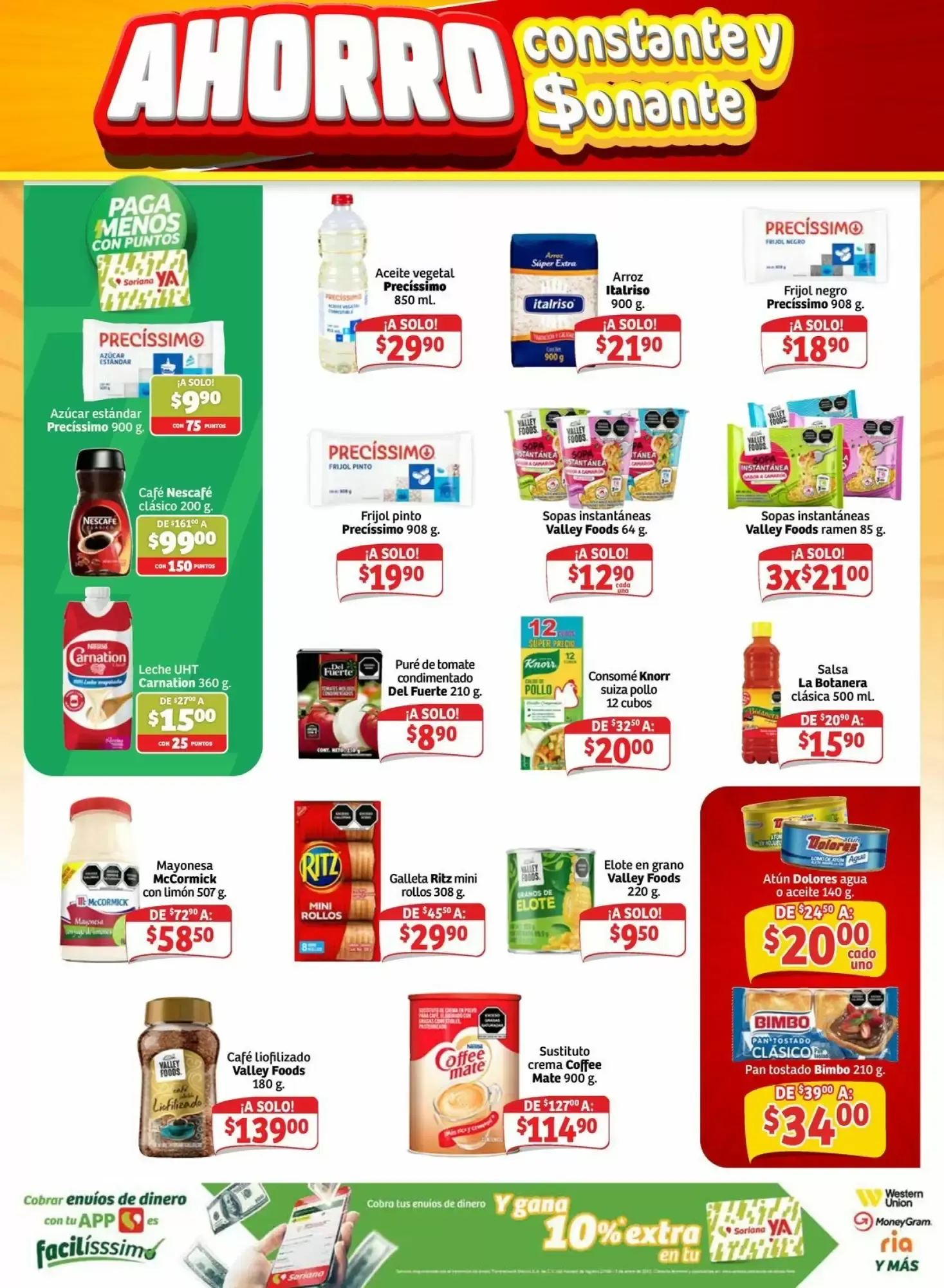 Catálogo de Soriana Mercado AHORRO constante y Sonante 6 de agosto al 12 de agosto 2026 - Pagina 2
