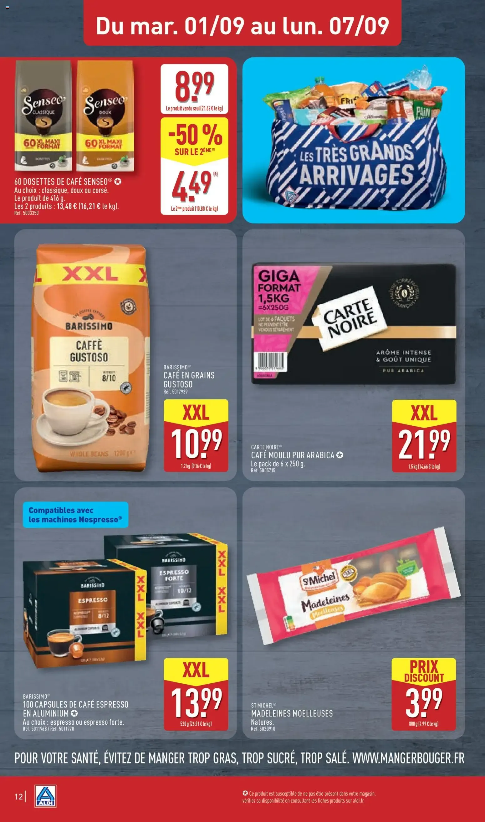 LES TRÈS GRANDS ARRIVAGES du 1 septembre au 7 septembre 2026 - Catalogue page 14