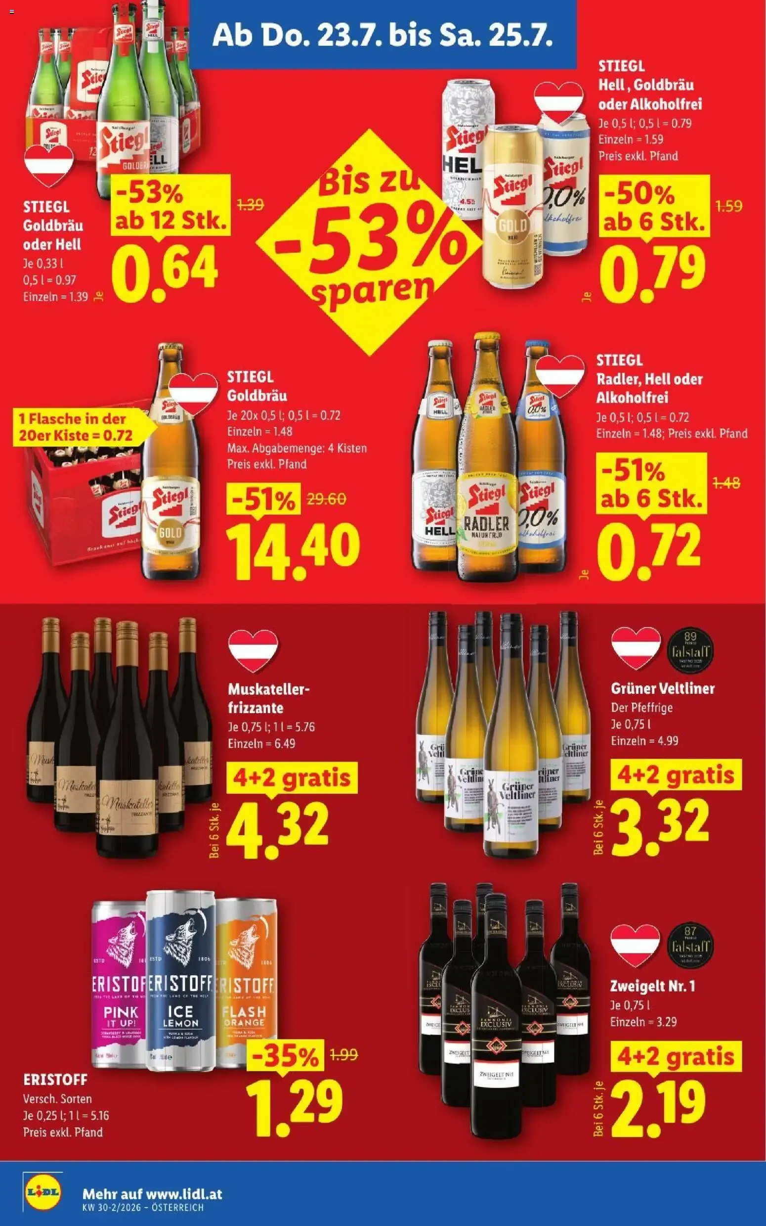 Lidl - Flugblatt ab 23.07.2026 - Angebote ab donnerstag von 23. Juli bis 25. Juli 2026 - Flugblätt seite  12