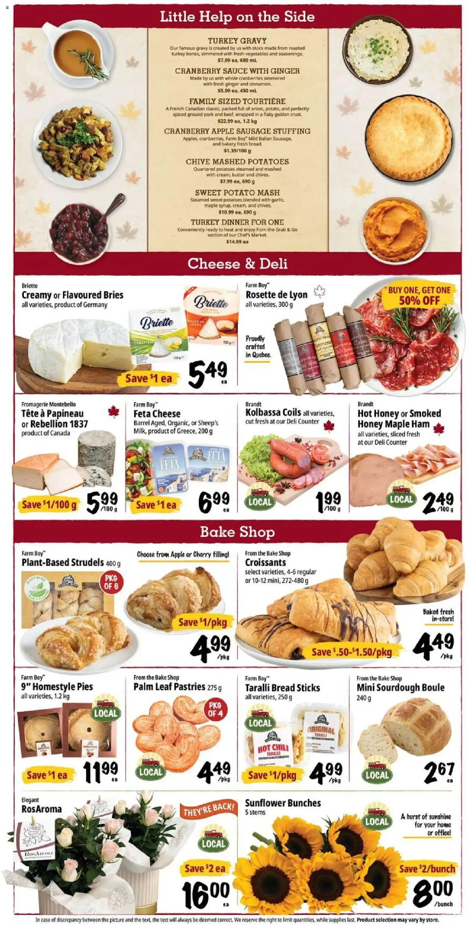 Farm Boy weekly flyer / circulaire from Oct 1, 2026 > weekly specials & deals from October 1 to October 7 2026 - flyer page 3
