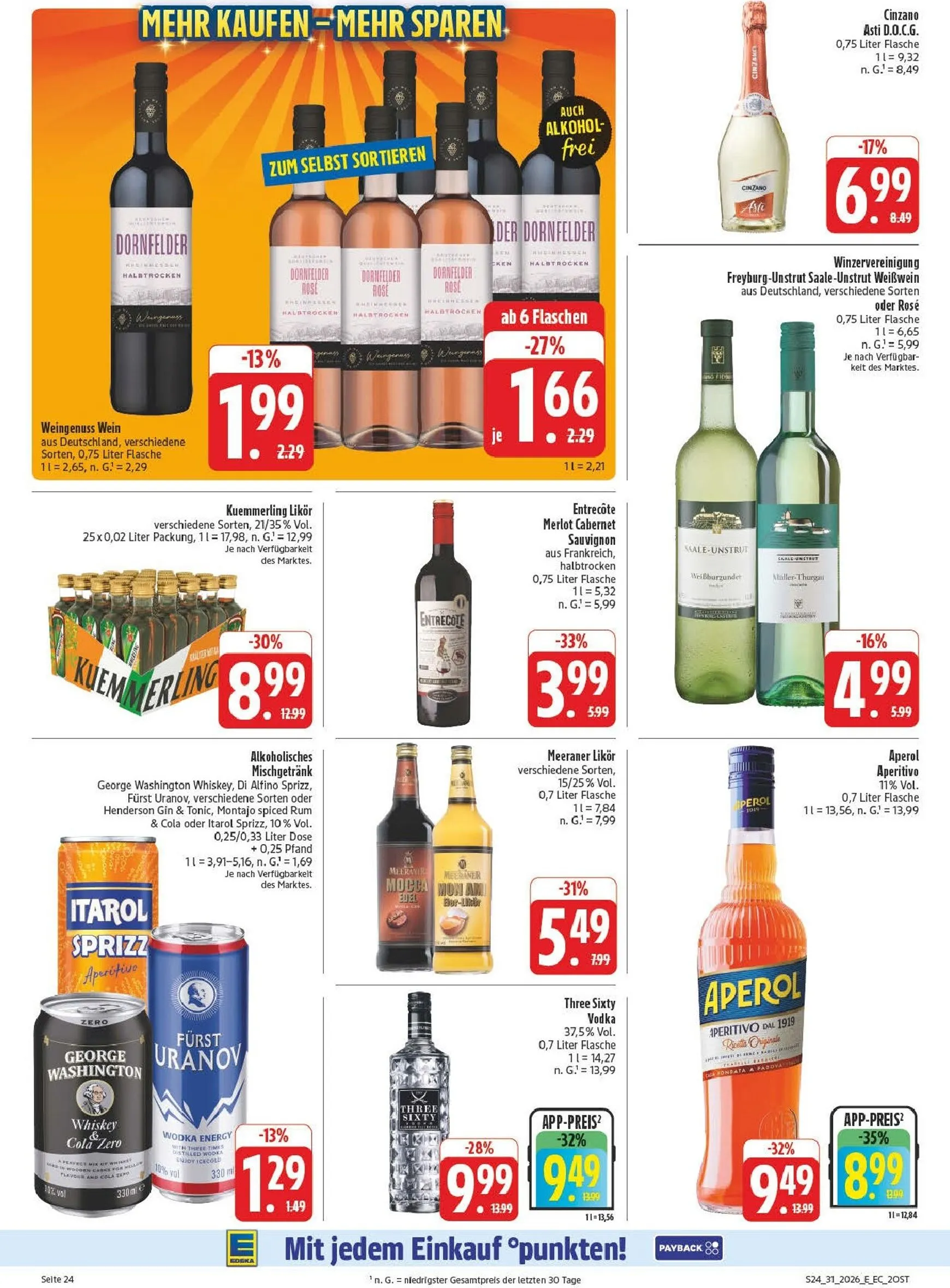 Edeka - Potrzebski Prospekt – von Montag 27.07.2026 bis Samstag 01.08.2026 von 27. Juli bis 1. August 2026 - Prospekt seite 32