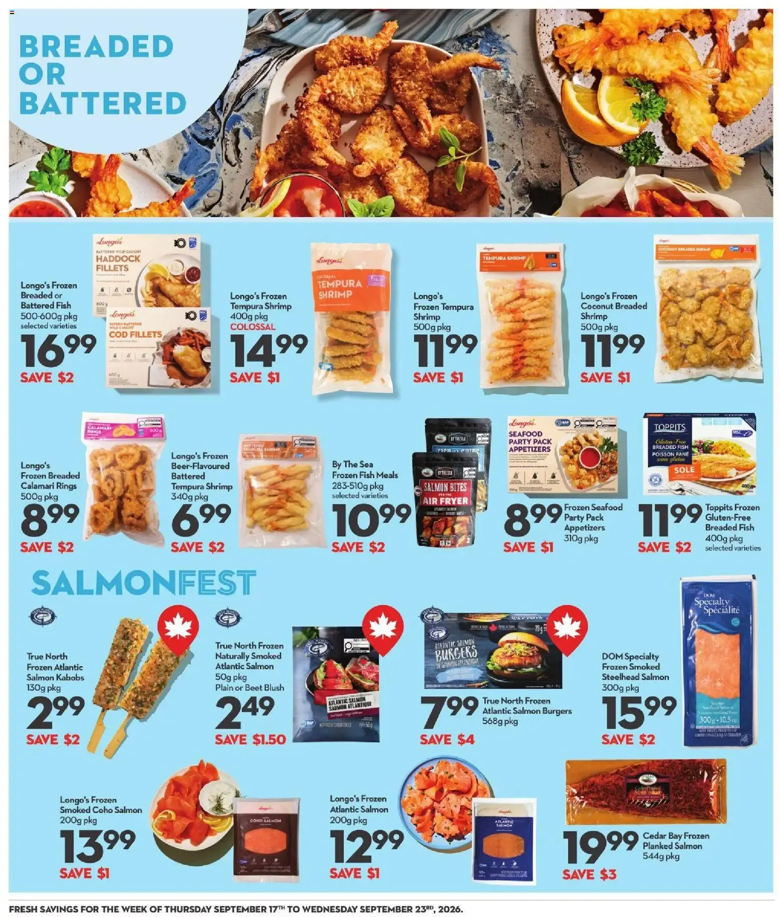 Longo's weekly flyer / circulaire from Sep 17, 2026 > weekly specials & deals from September 17 to September 23 2026 - flyer page 8