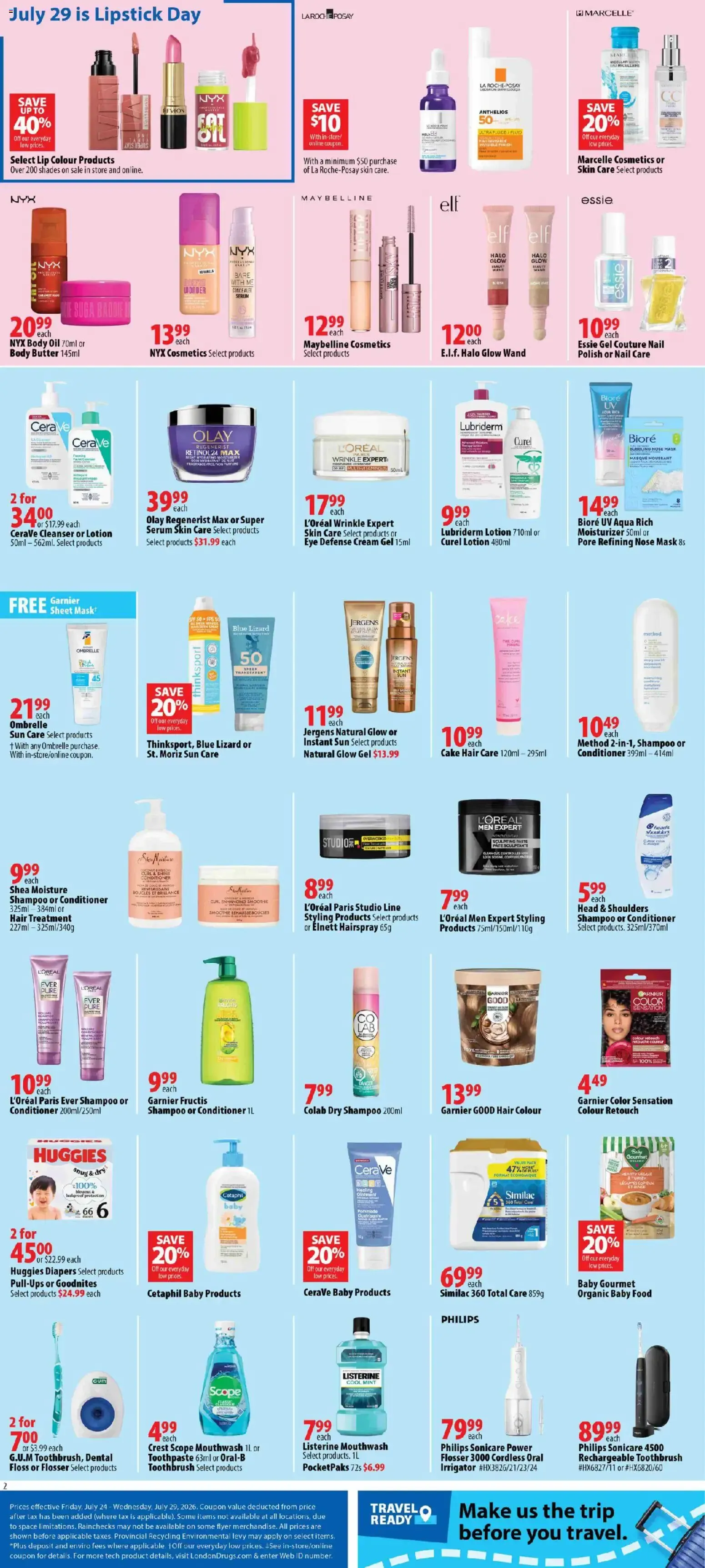 London Drugs weekly flyer / circulaire from Jul 24, 2026 > weekly specials & deals from July 24 to July 29 2026 - flyer page 3