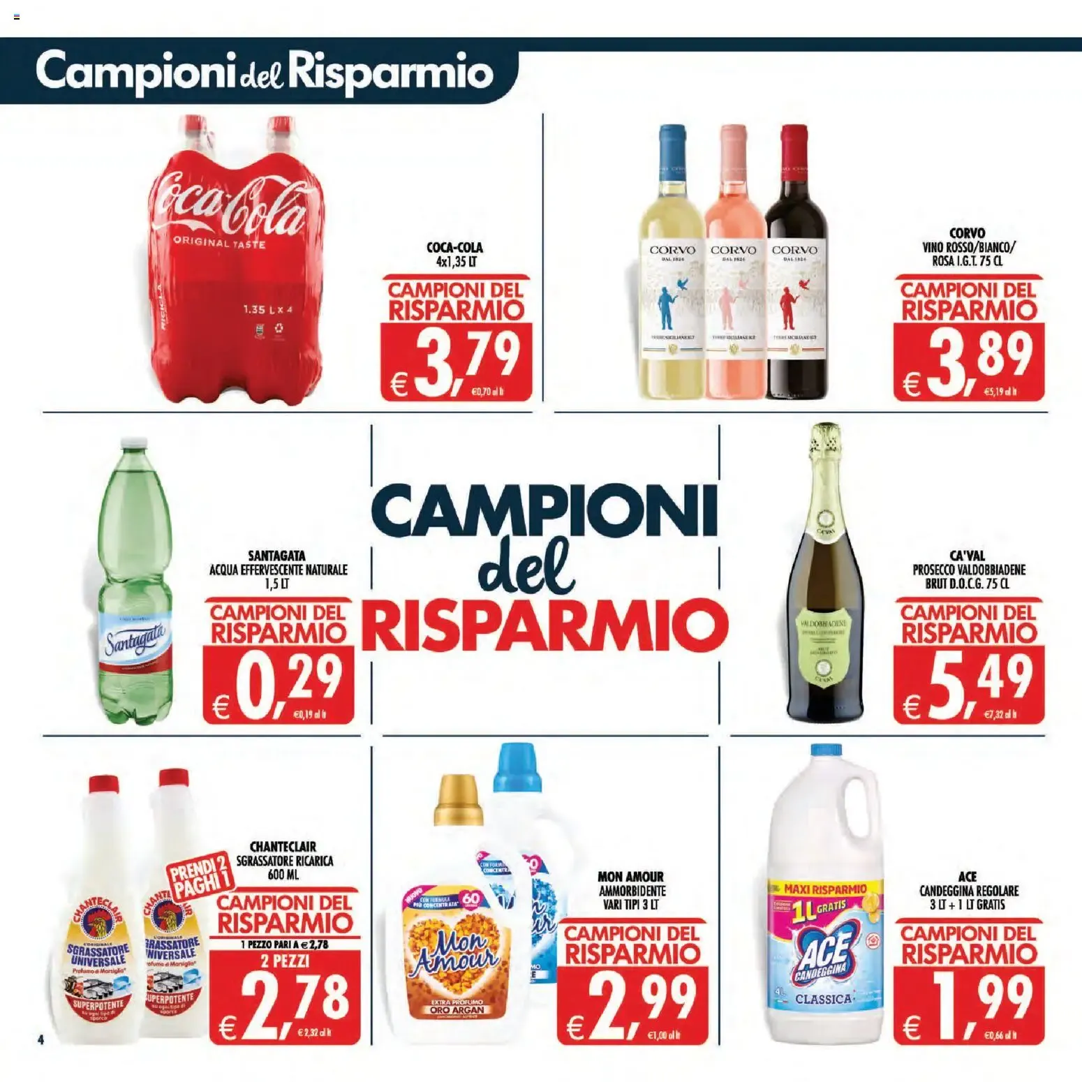 Decò iperStore Superstore - Campioni del Risparmio da 1 settembre a 10 settembre di 2026 - Pagina del volantino 4