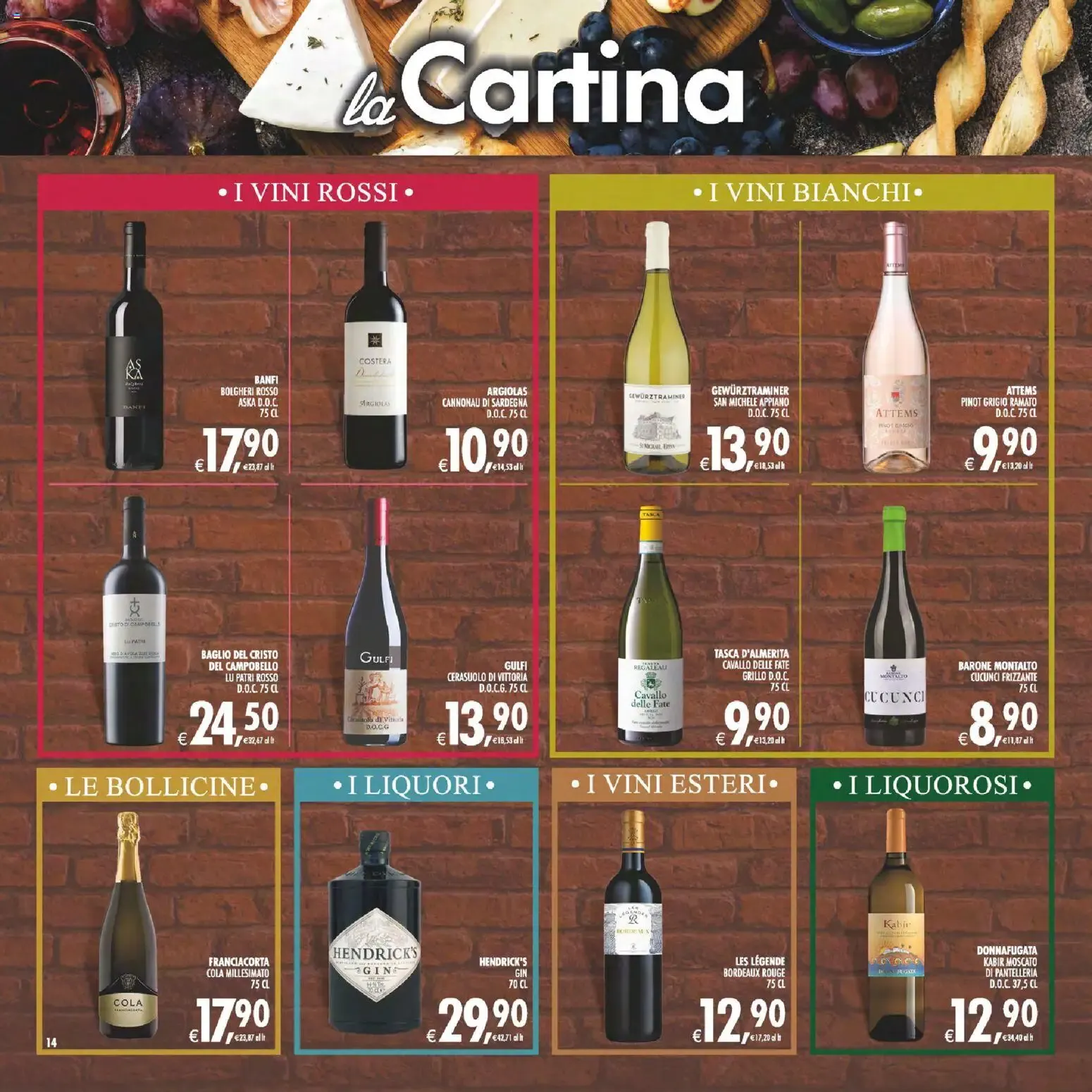 Nuovo Decò volantino Gourmet Sicilia dal 11/08/2026 > offerte anteprima 🛍️ da 11 agosto a 20 agosto di 2026 - Pagina del volantino 14