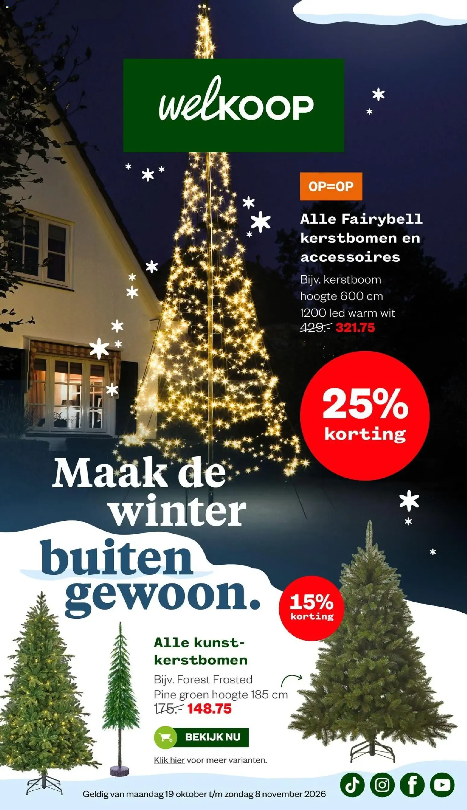 Welkoop folder vanaf 19-10-2026 || NIEUWE van 19 oktober tot 8 november 2026 - Folder pagina 1