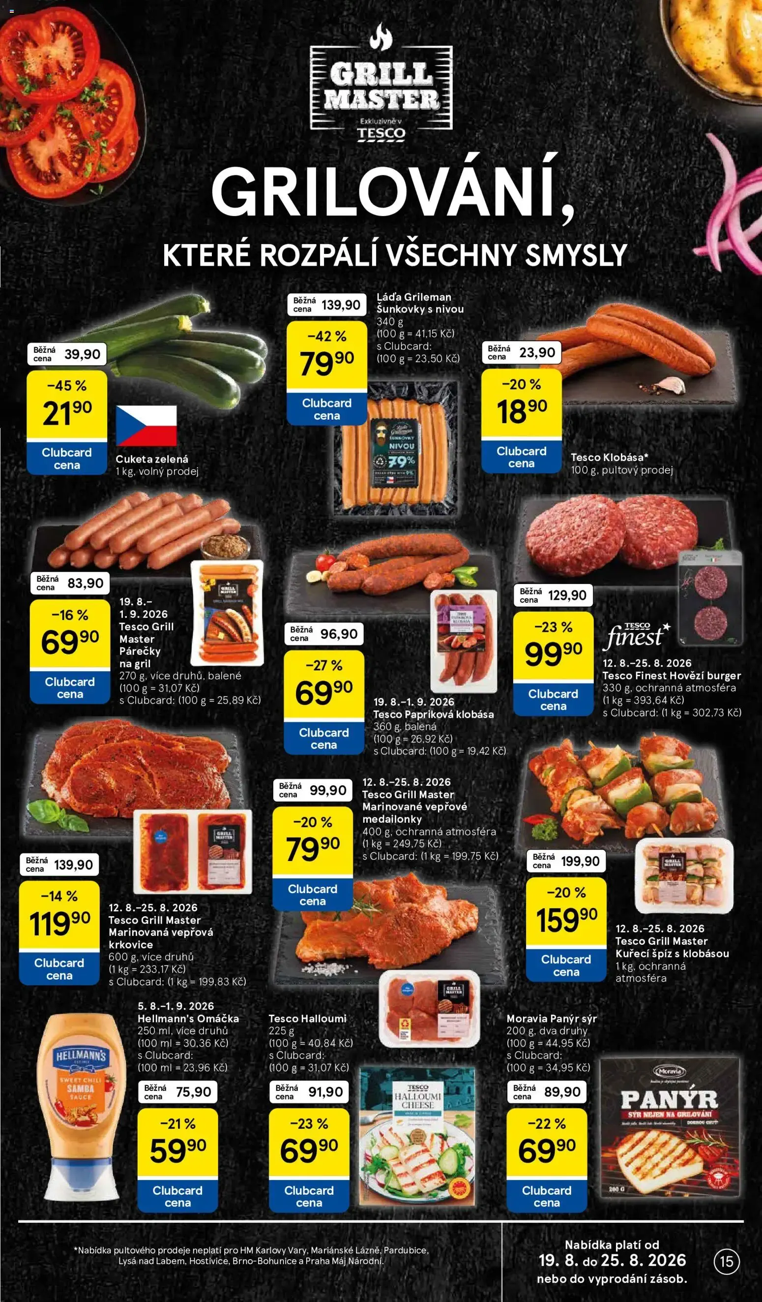 Tesco leták na tento + příští týden 19.08.2026 - 19. srpna 25. srpna 2026 - Page 15