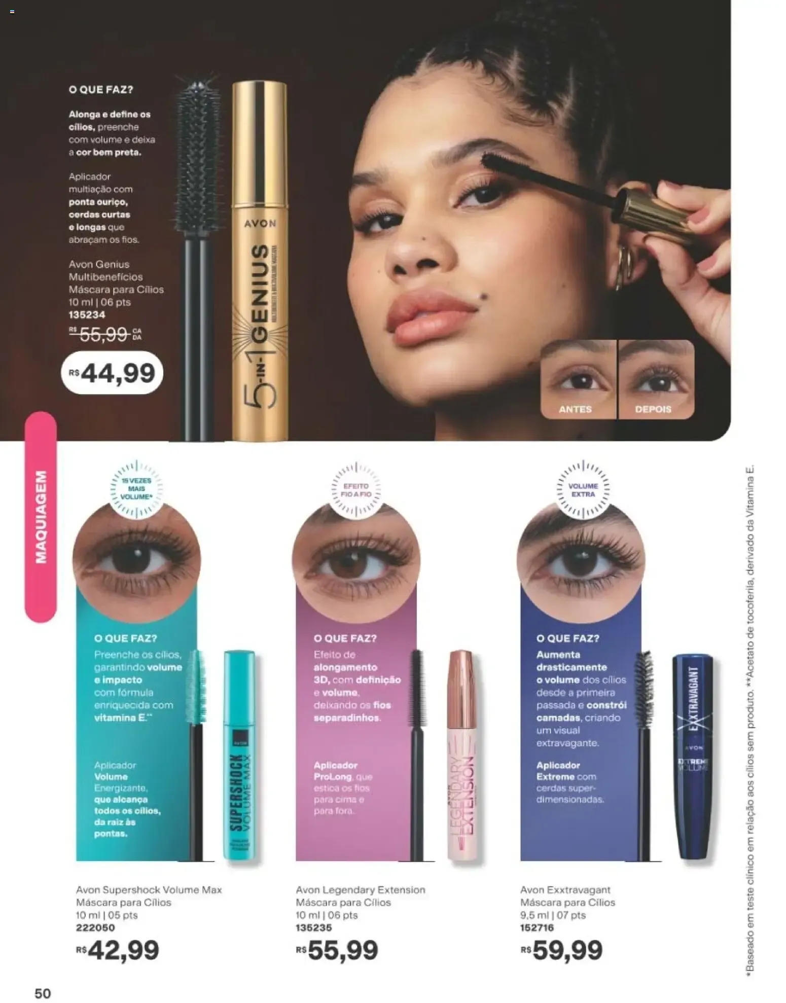 Encarte de Revista Avon folheto - Campanha 13 de 10/08/2026 | Promoção Online 10 de agosto até 31 de agosto 2026 - Pagina 50