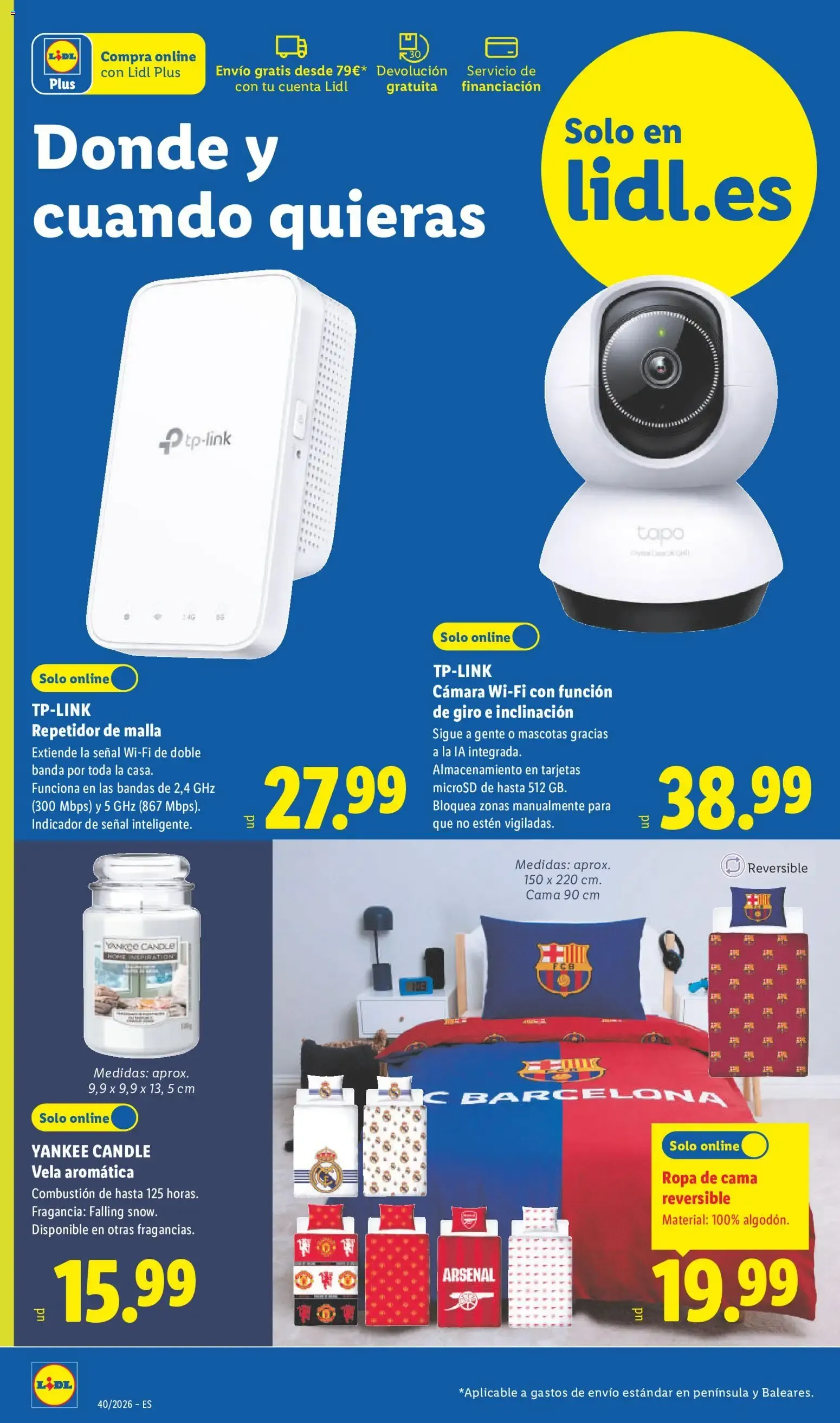 Catálogo de Lidl folleto de bazar del 28/09/2026 | Ofertas 28 de septiembre al 4 de octubre 2026 - Página 4