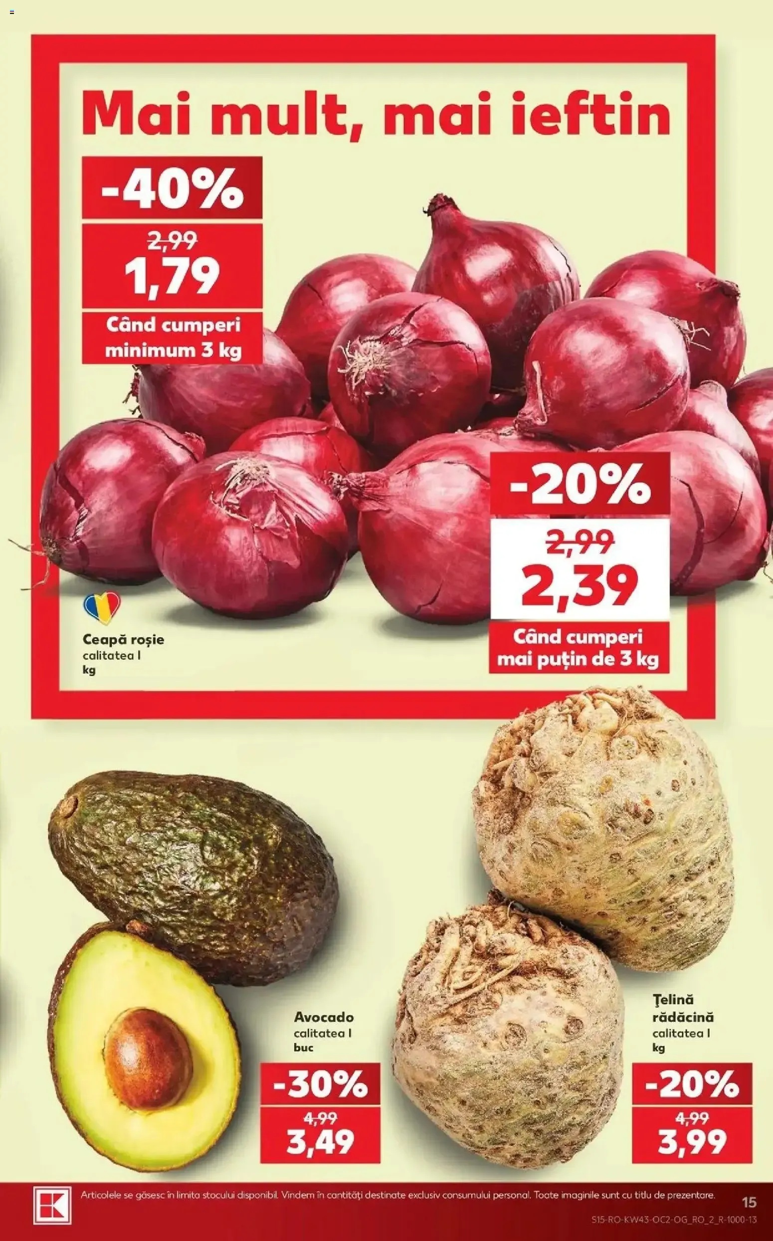 Catalog Kaufland București 21.10.2026 - Revista si Oferta de la 21 octombrie până la 27 octombrie 2026 - Revista Pagina 15