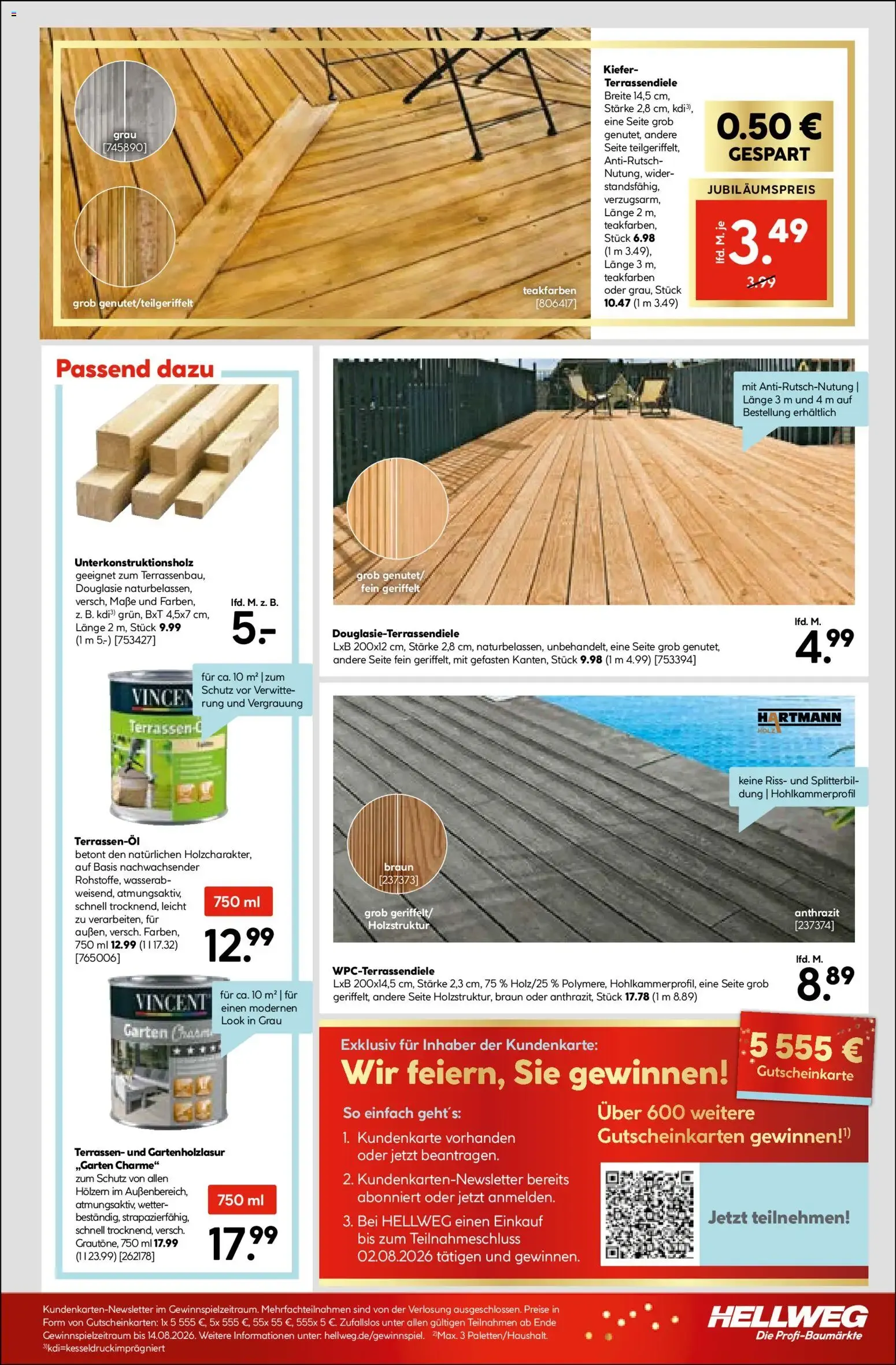 Hellweg: Bauprojekt & Angebote zum 55. Jubiläum von 22. Juni bis 27. Juni 2026 - Prospekt seite 3