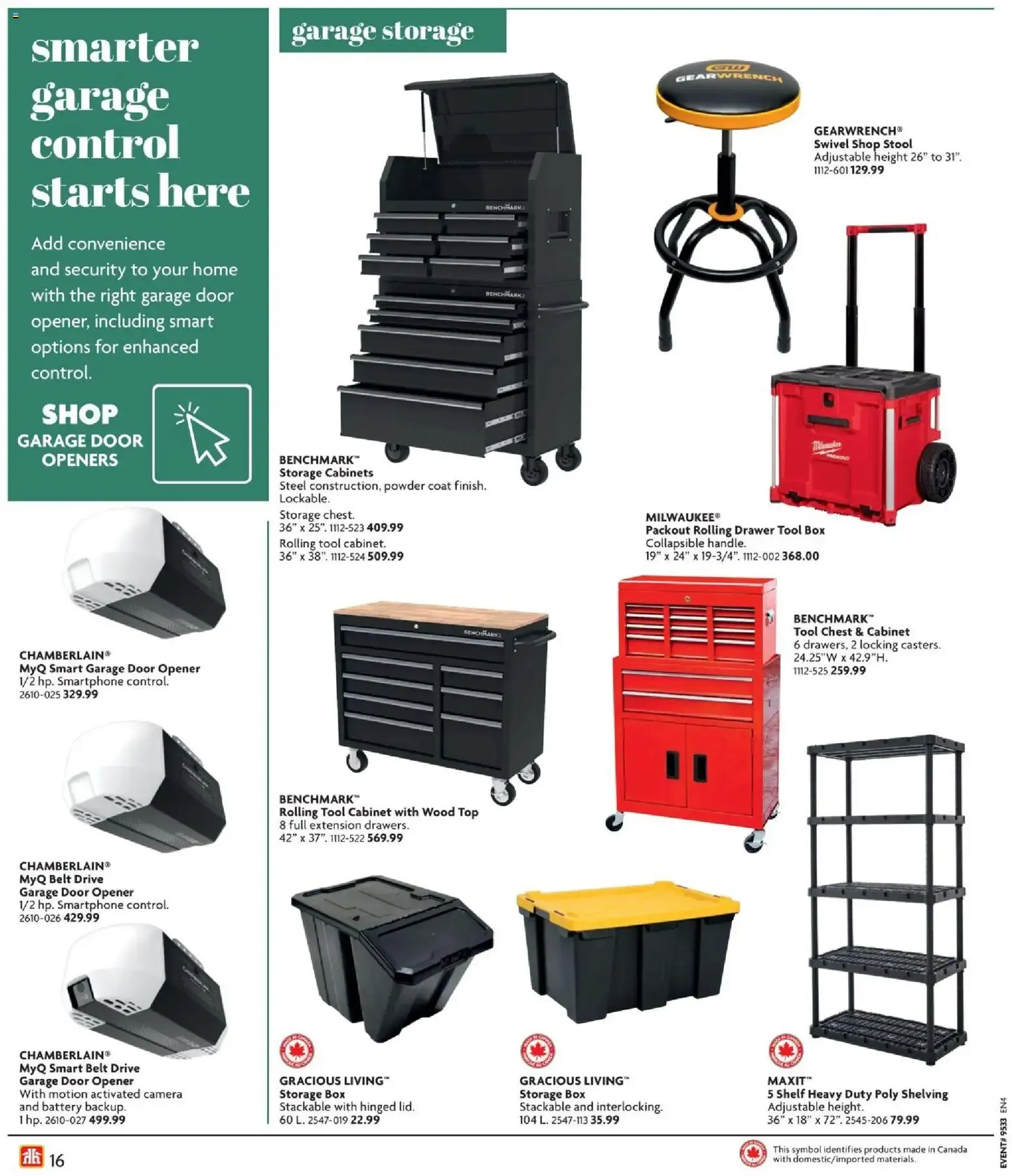 Home Hardware flyer - Fall and Winter from Aug 13, 2026 > weekly specials & deals from August 13 to November 4 2026 - flyer page 16