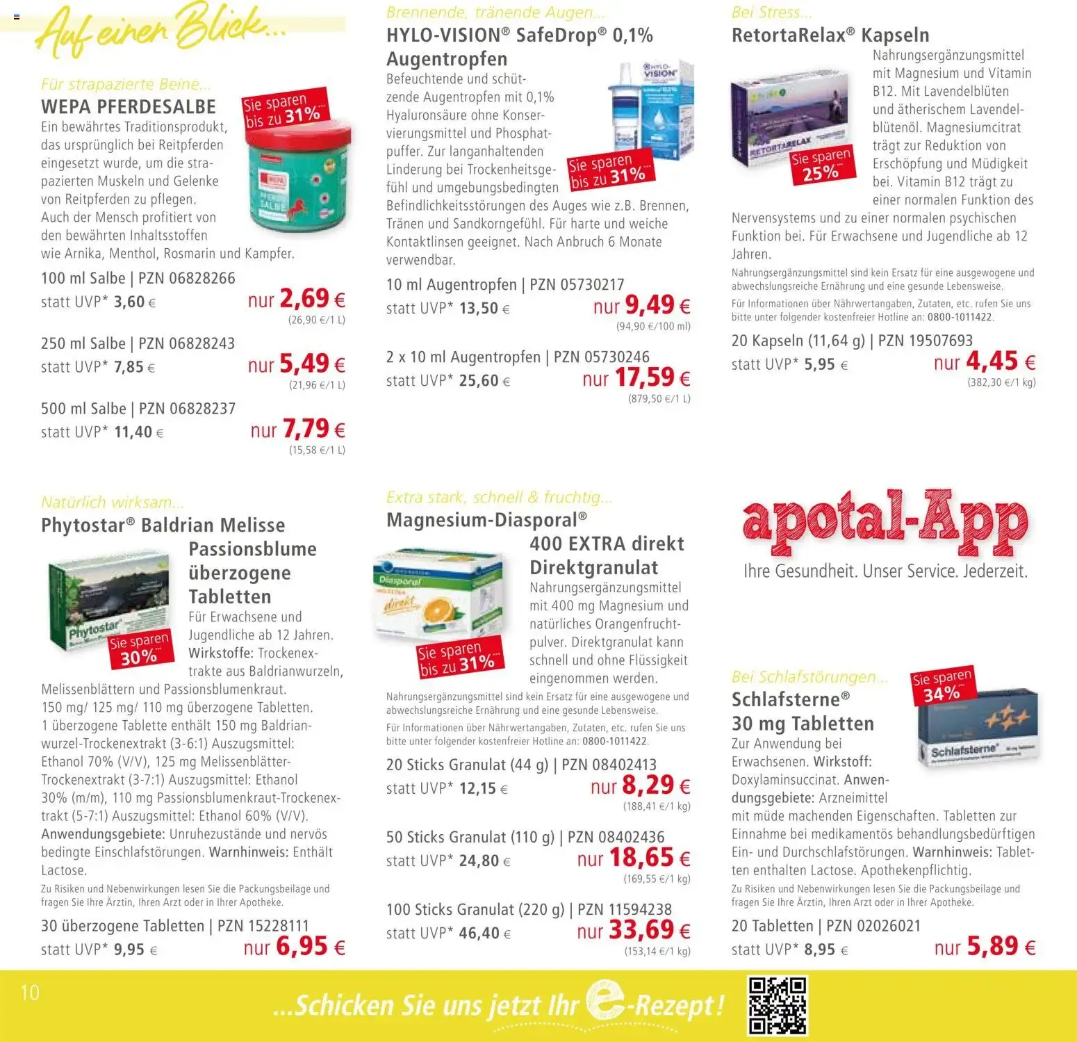 Apotal.de INFO POST 085 von 5. Mai bis 15. Juli 2026 - Prospekt seite 10