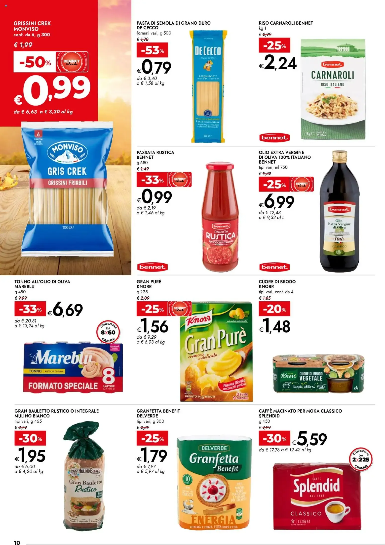 Nuovo bennet volantino L'autunno In Tavola dal 01/10/2026 > offerte anteprima 🛍️ da 1 ottobre a 14 ottobre di 2026 - Pagina del volantino 10