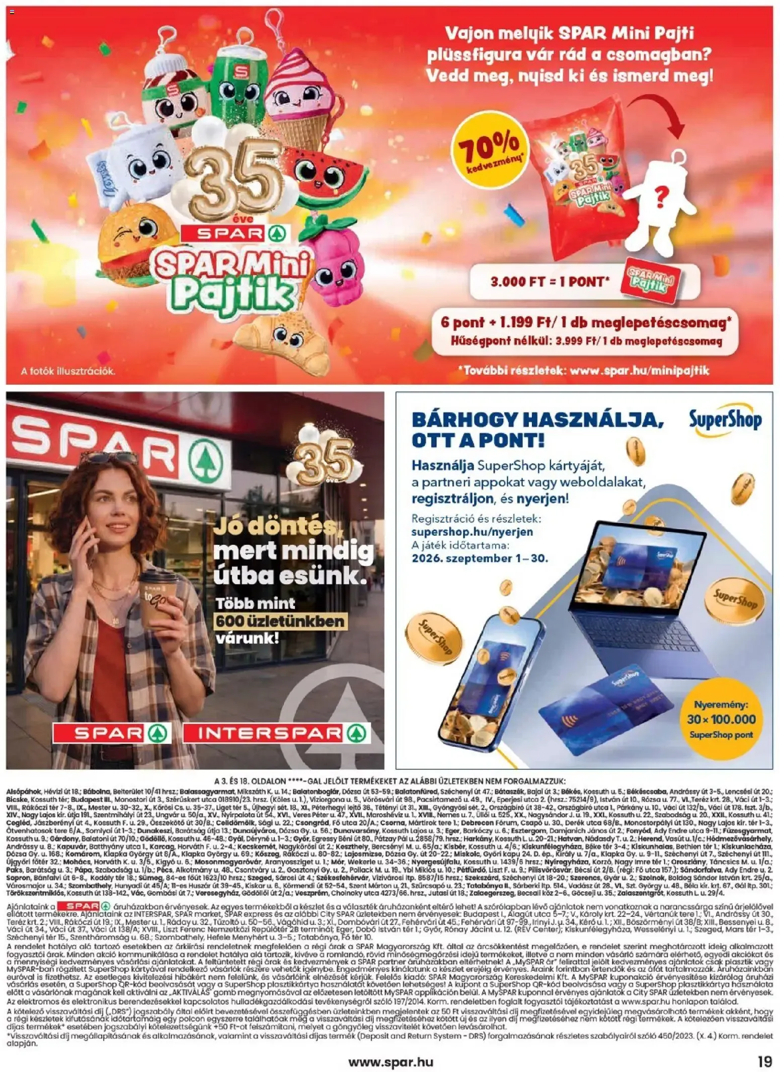 Katalógus Spar akciós újság - 2026.09.17.-tól szeptember 17.-tól szeptember 23.-ig 2026. - Oldal 19