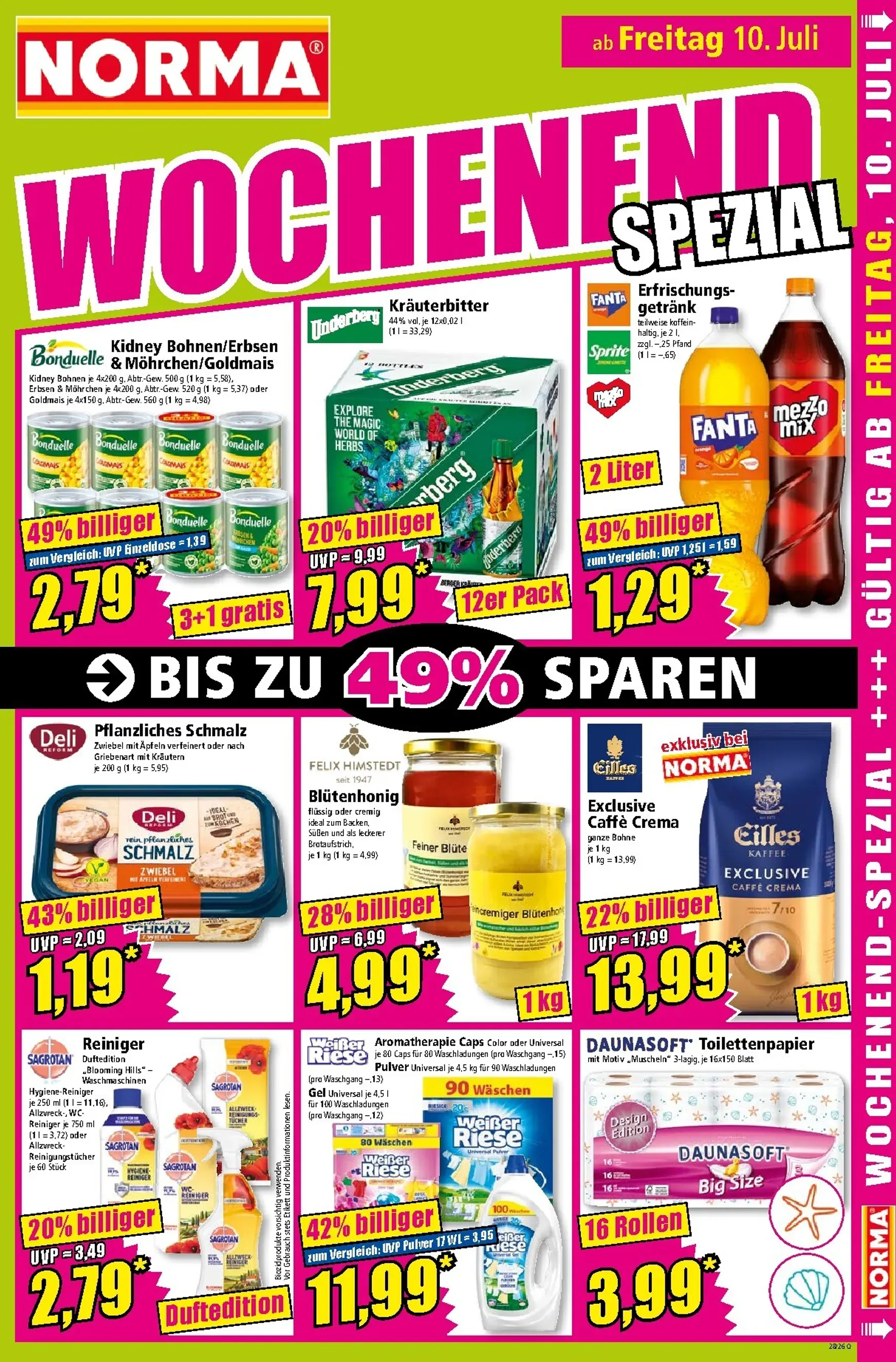 Norma Prospekt nächste Woche – von Montag 06.07.2026 bis Samstag 11.07.2026 von 6. Juli bis 11. Juli 2026 - Prospekt seite 17