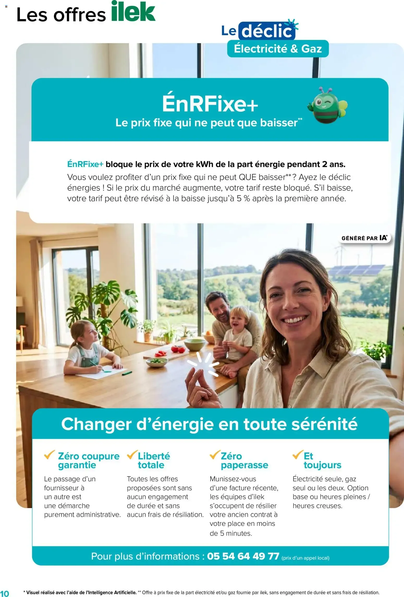 Carrefour énergies: Déclics ÉNERGIES. Todo sobre el ahorro de energía y los buenos planes negociados para ti. du 22 septembre au 31 octobre 2026 - Catalogue page 10