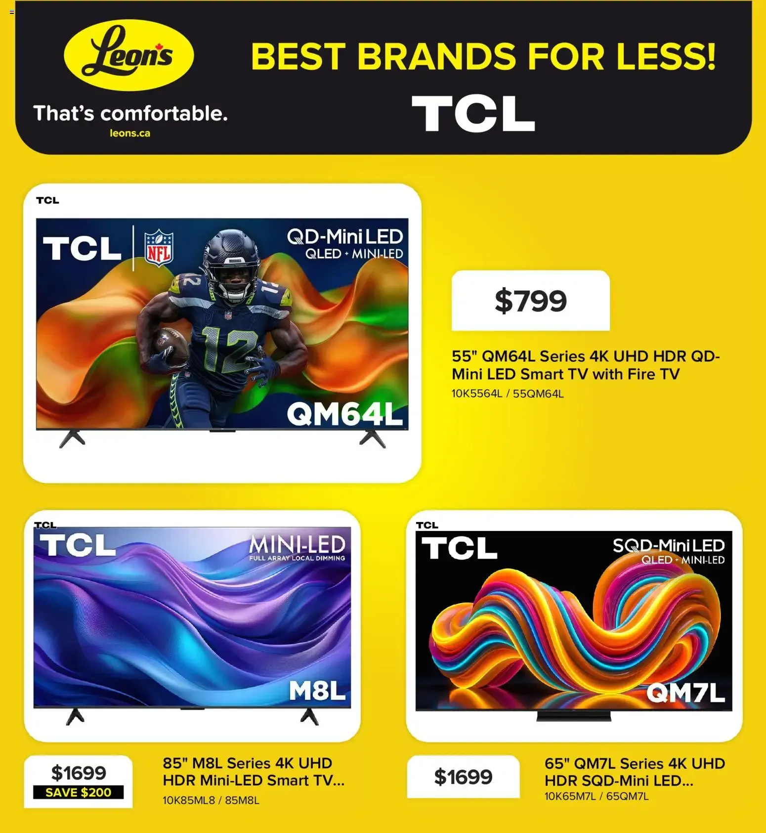 Leon's flyer - BBFL Electronics from Oct 29, 2026 > weekly specials & deals from October 29 to November 4 2026 - flyer page 9