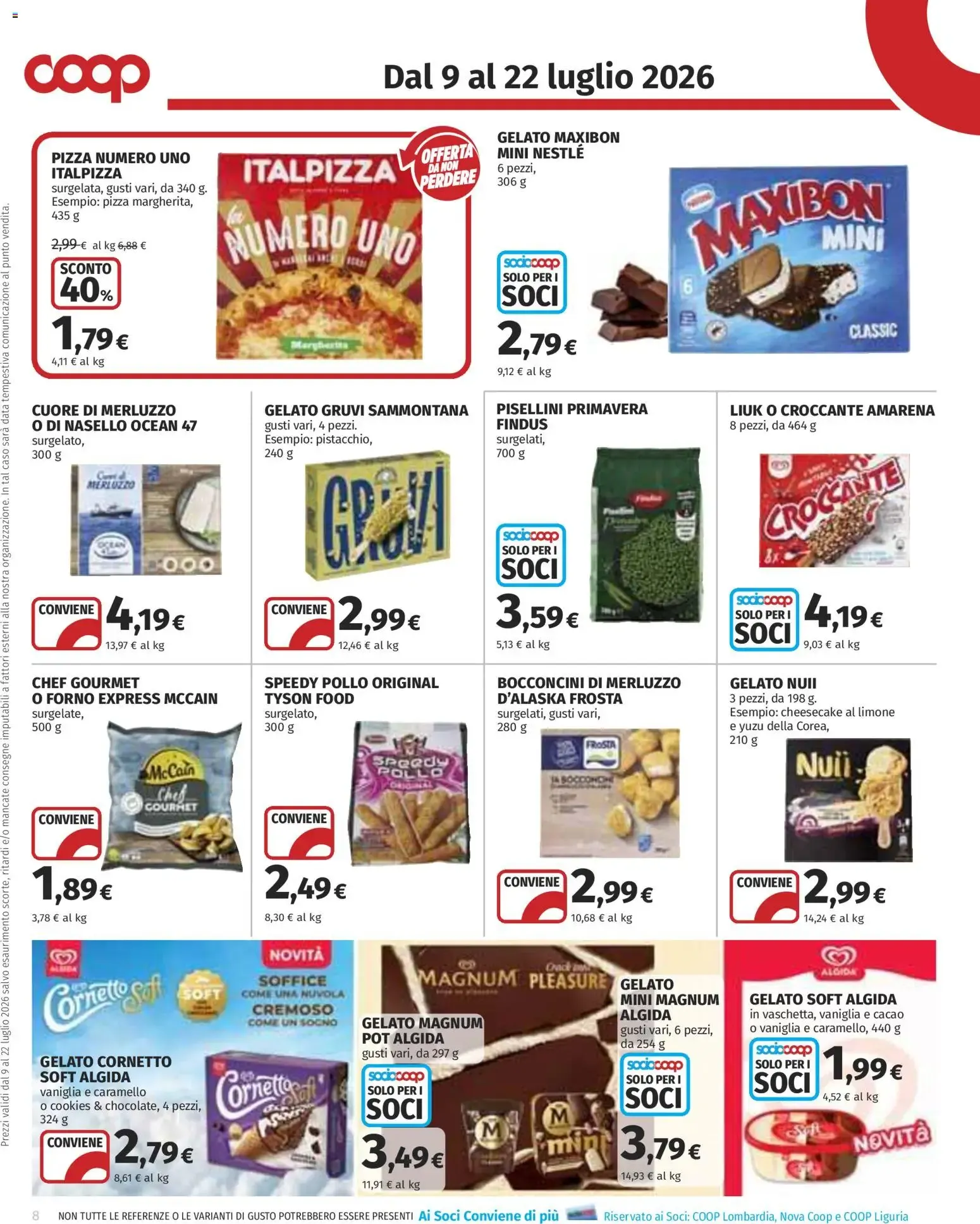COOP Extra Offerte da 9 luglio a 22 luglio di 2026 - Pagina del volantino 8