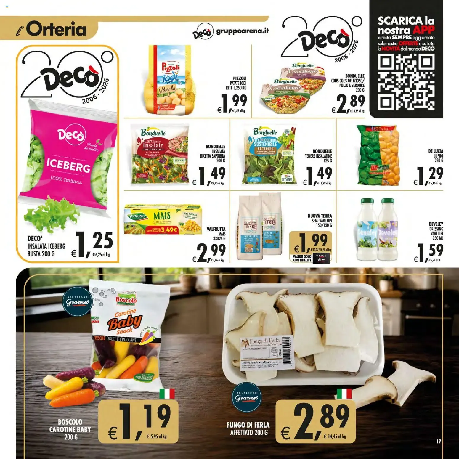 Nuovo Decò volantino Gourmet Sicilia dal 21/07/2026 > offerte anteprima 🛍️ da 21 luglio a 30 luglio di 2026 - Pagina del volantino 17
