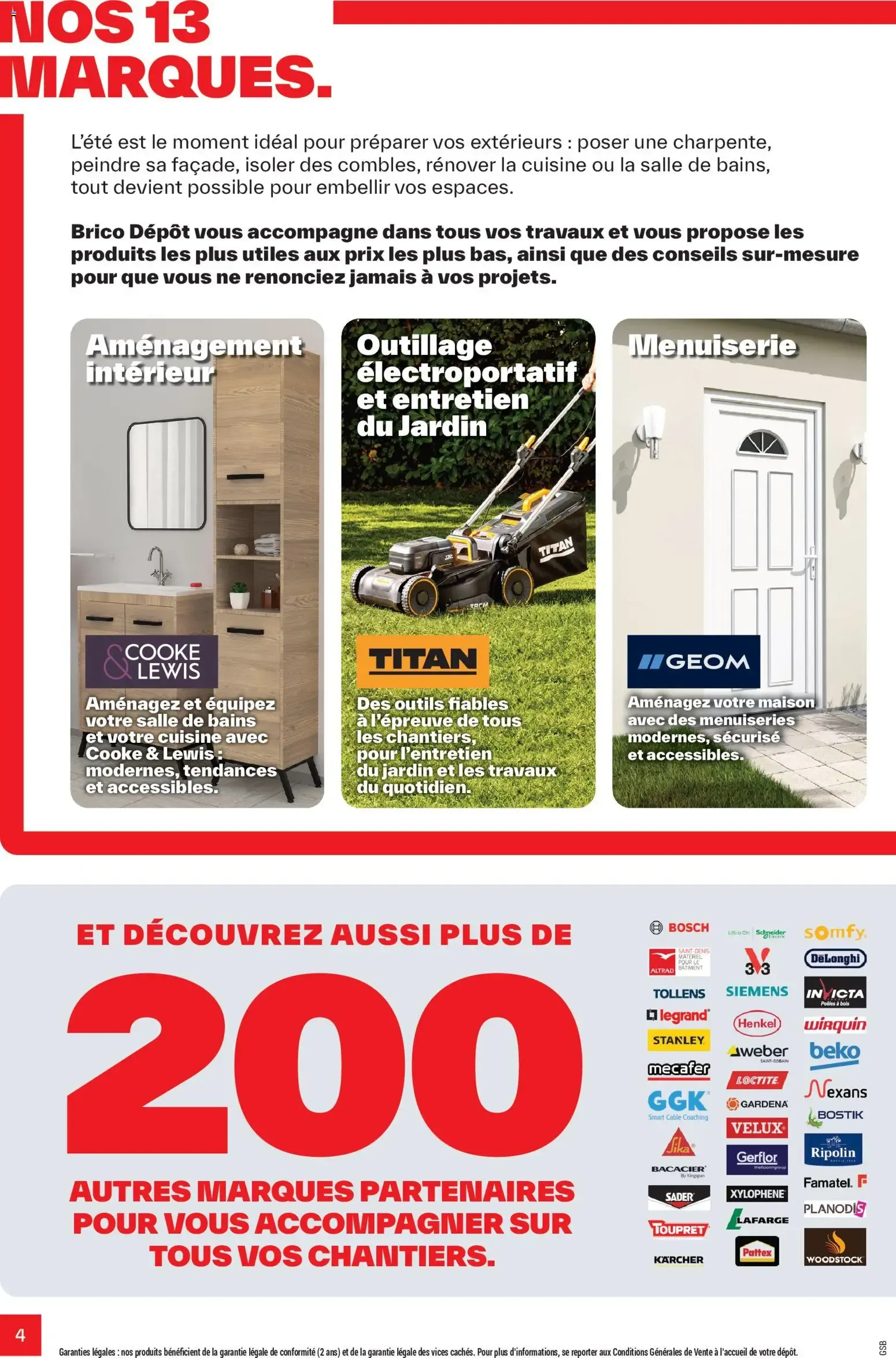 L'Officiel du Bricolage Été 2026 du 16 juin au 31 août 2026 - Catalogue page 4