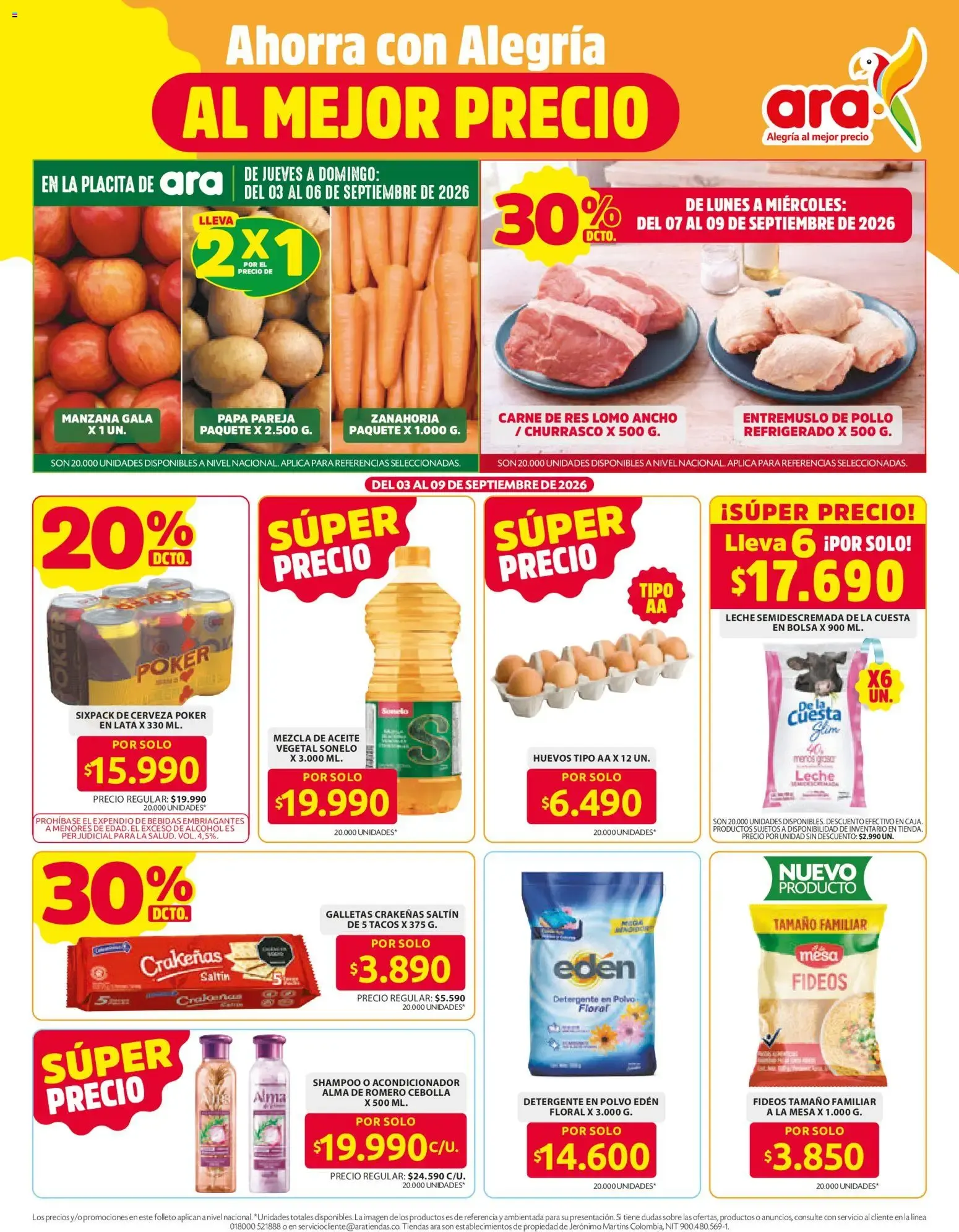Catalogo de Ara catálogo desde el 03/09/2026 > Revistas Septiembre 3 de septiembre al 9 de septiembre 2026 - Pag 1