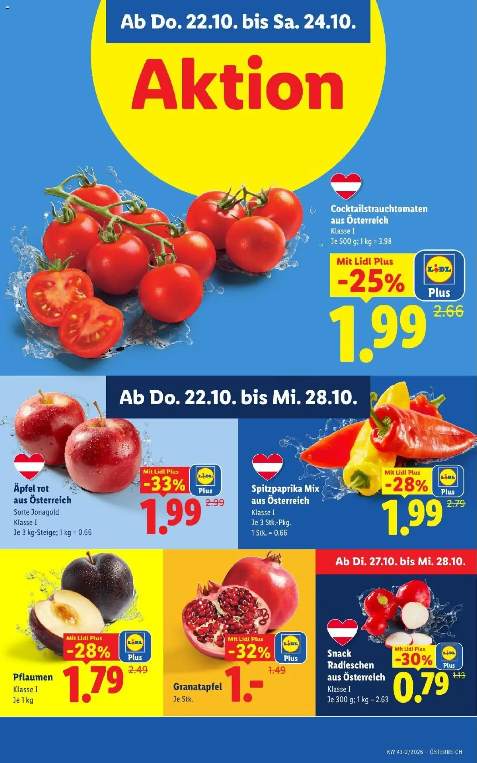 Lidl Flugblatt ab 22.10.2026 - Angebote ab donnerstag von 22. Oktober bis 24. Oktober 2026 - Flugblätt seite 42